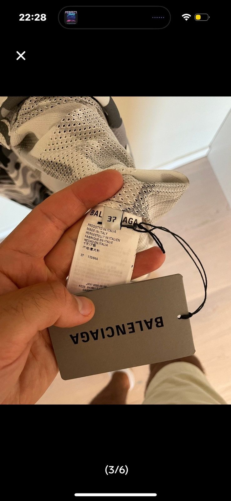 Balenciaga Camo shirt Size US XL / EU 56 / 4 - 3 Thumbnail