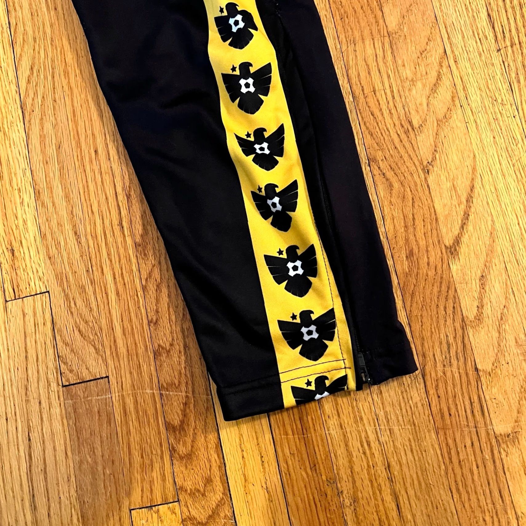 Vintage Podium Wear Pants Track Black Saint Paul Blackhawks Soccer Adult Large Mens Size US 33 - 3 Thumbnail