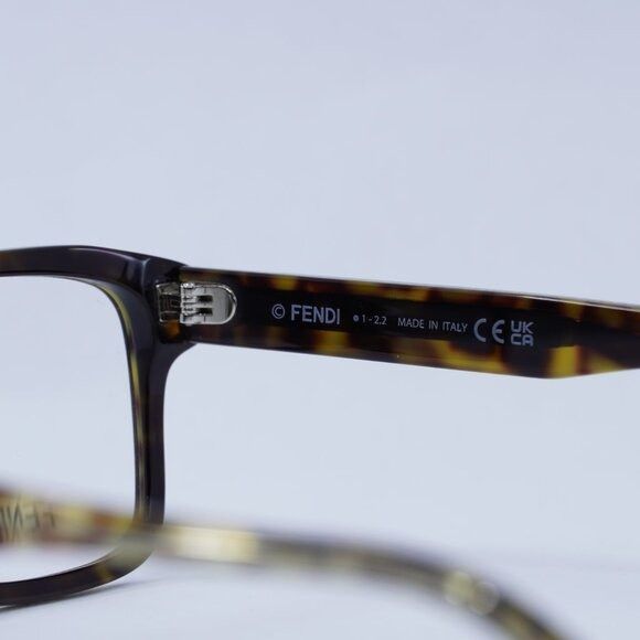 Fendi Fendi FE50030I 052 Dark Havana Eyeglasses - Lowest Price! Size ONE SIZE - 12 Thumbnail