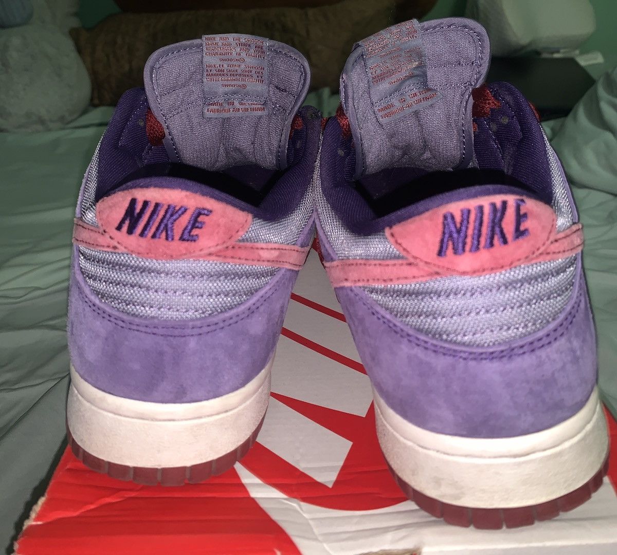 Nike Nike Dunk Low Plum / Ugly Duckling Size 9 Size US 9 / EU 42 - 10 Thumbnail