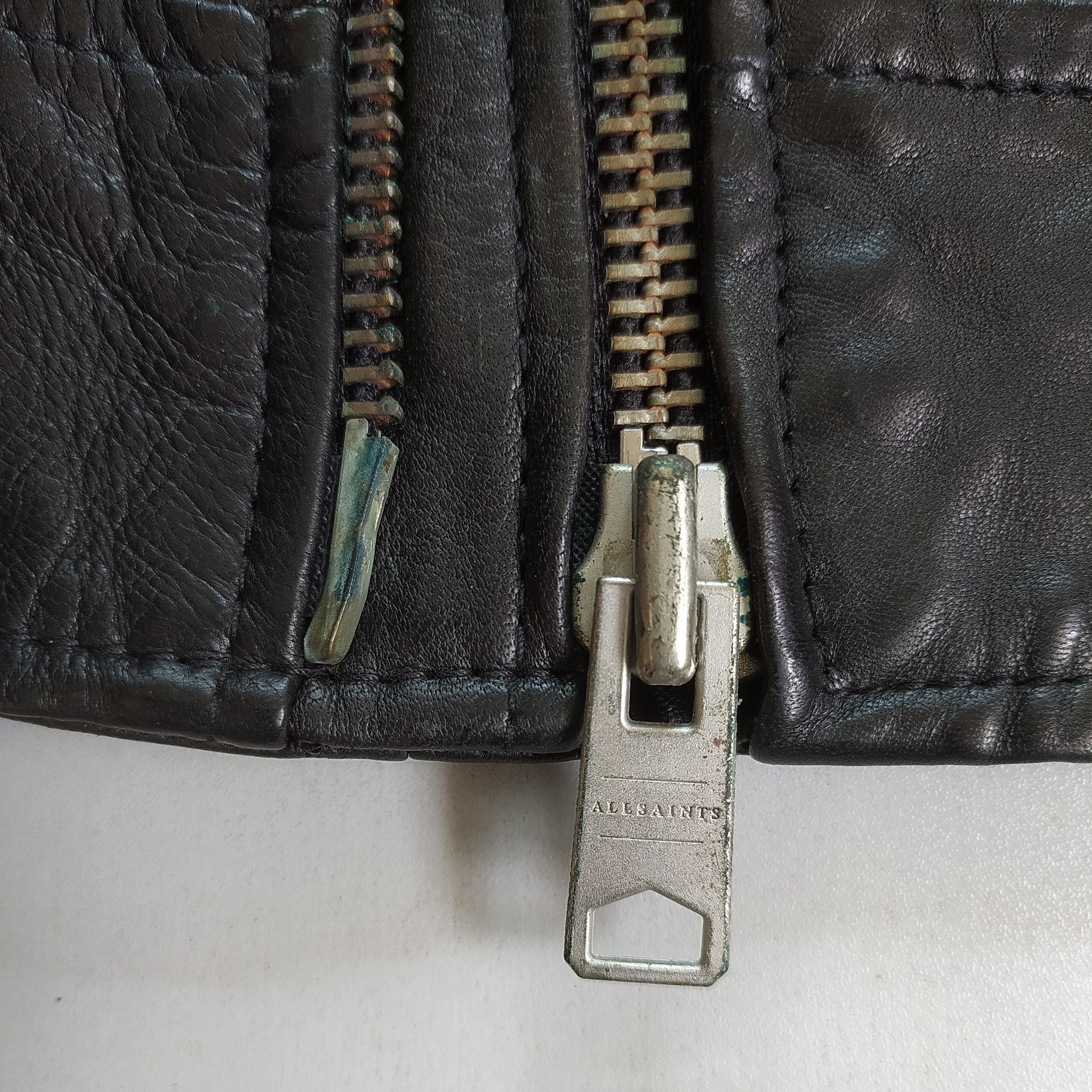 Allsaints ALLSAINTS Bolt Biker Leather Jacket Free Shipping FTP/9023 Size US L / EU 52-54 / 3 - 6 Thumbnail