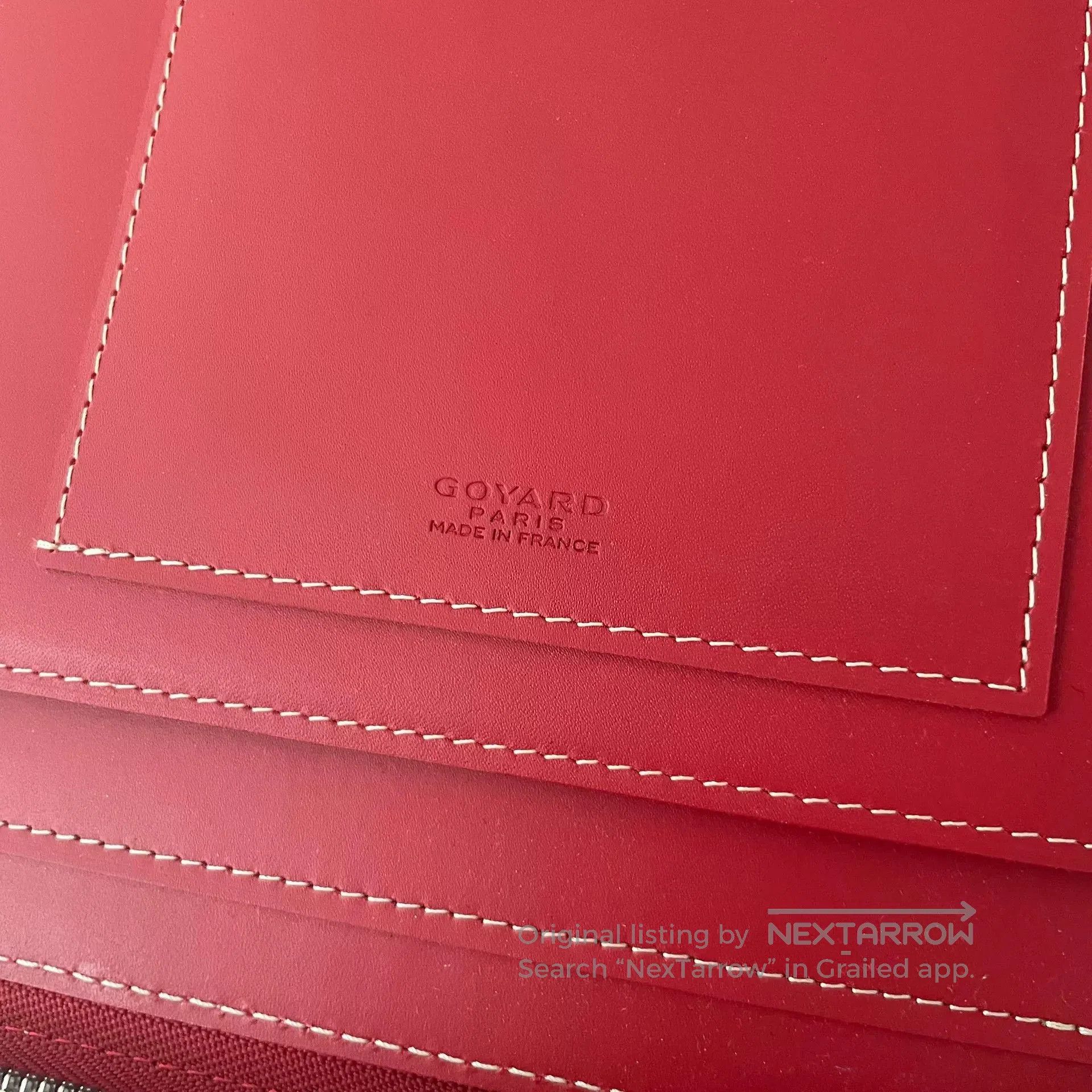 Goyard Goyard Red Laptop Briefcase. Size ONE SIZE - 8 Thumbnail