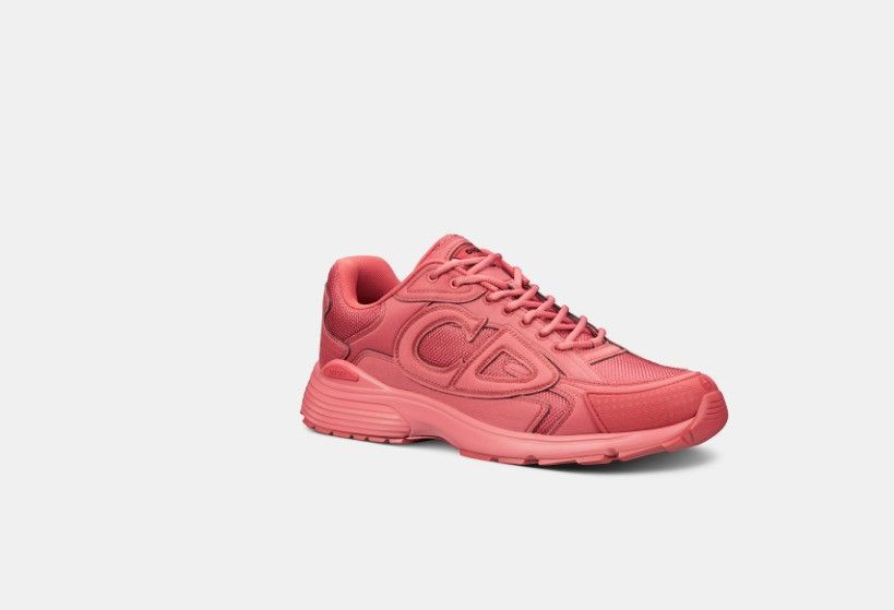 Dior × Stone Island o1w1db10325 3SN27 Low-Top Sneakers in Red Size US 12 / EU 45 - 2 Thumbnail