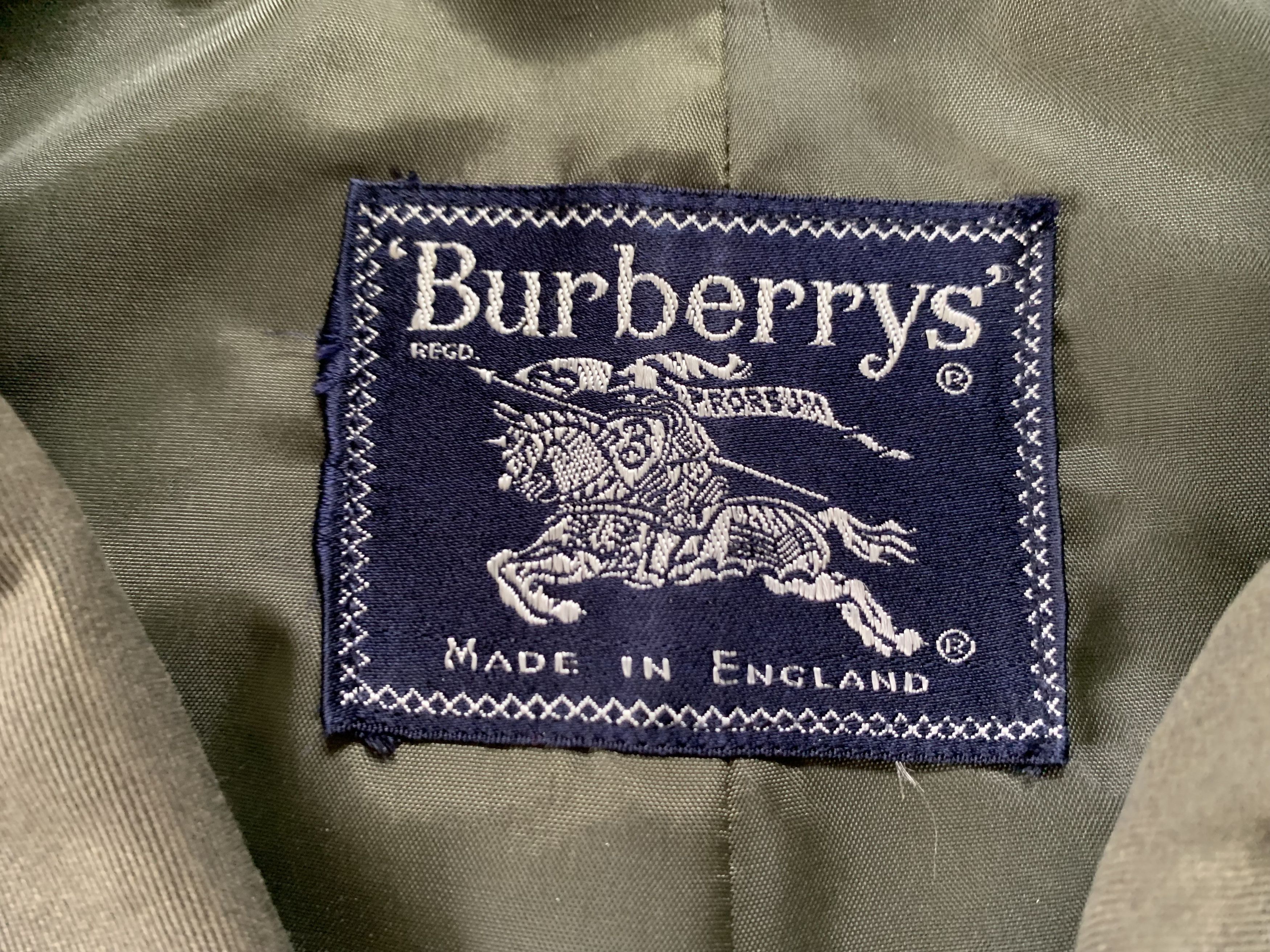 Burberry × Vintage Vintage Rare Burberrys Commuter II Olive Trench Coat Size US M / EU 48-50 / 2 - 9 Thumbnail