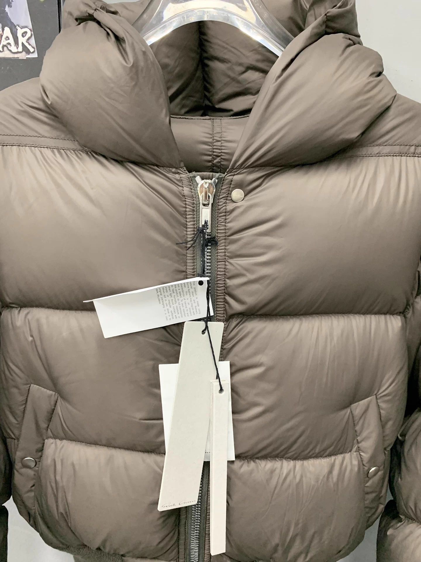 Rick Owens Brand new Rick Owens 25fw hooded down jacket Size M / US 6-8 / IT 42-44 - 4 Thumbnail