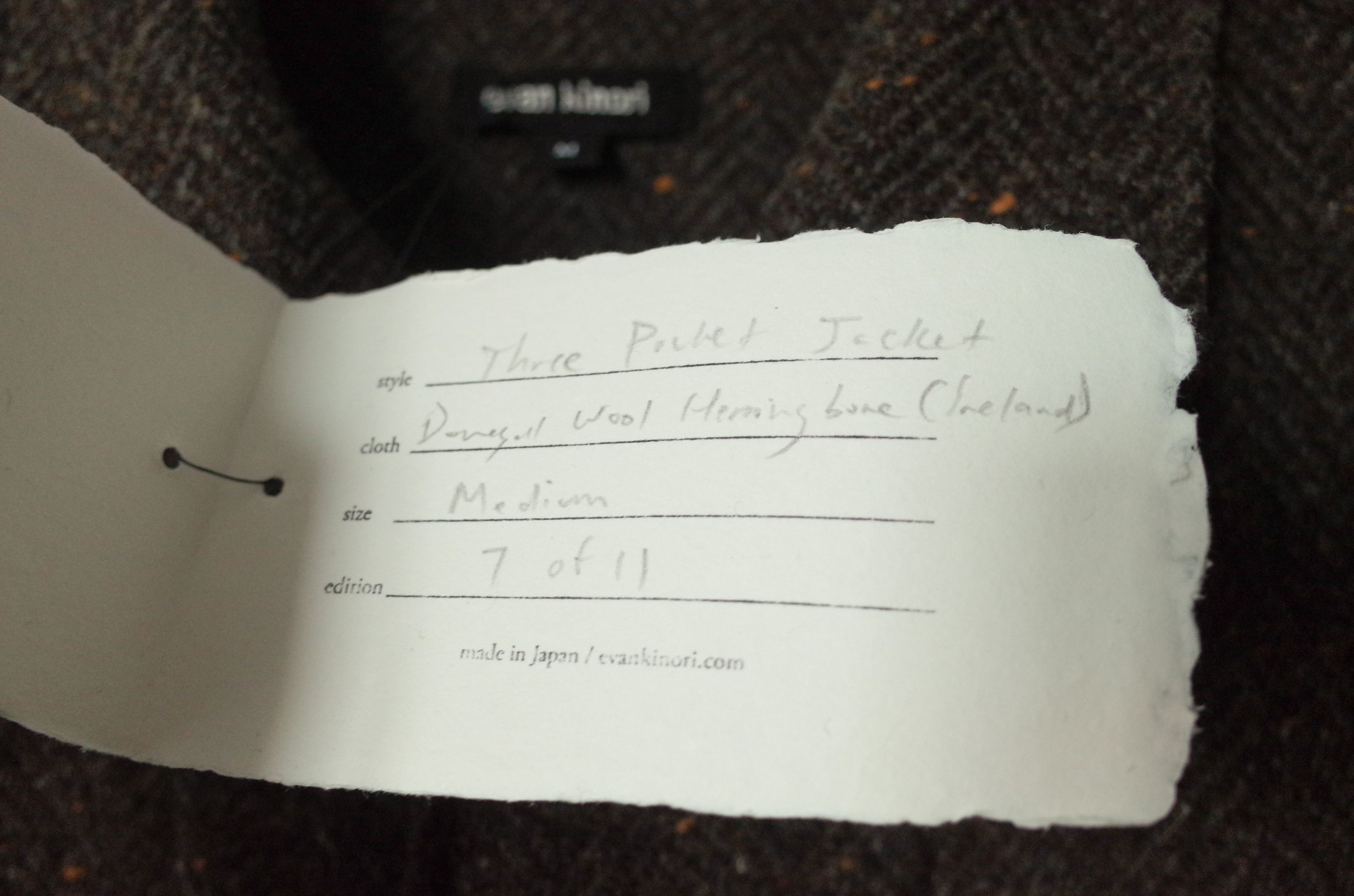 Evan Kinori FW25 Evan Kinori Three Pocket Jacket Irish Wool Herringbone Size US M / EU 48-50 / 2 - 5 Thumbnail