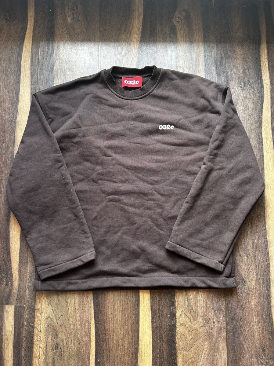 032c Vintage 032c Große Freinheit brown sweatshirt Size US M / EU 48-50 / 2 - 2 Thumbnail