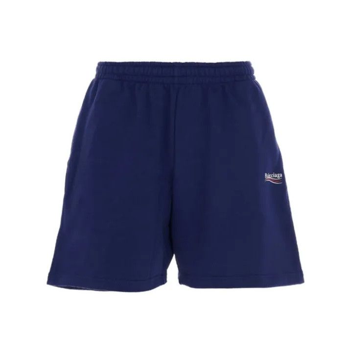 Balenciaga Balenciaga Casual Blue Letter Print Shorts Size US 30 / EU 46 - 1 Thumbnail