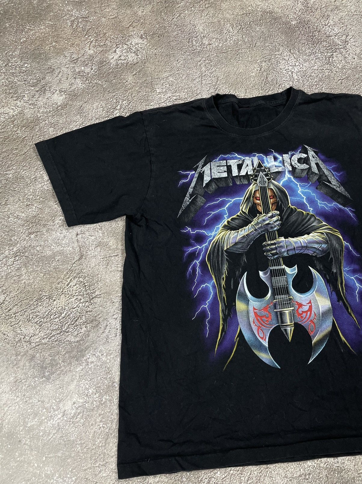 Vintage Vintage 00s Metallica Graphic Tee Band Tee Grunge Dark M Size US M / EU 48-50 / 2 - 4 Thumbnail