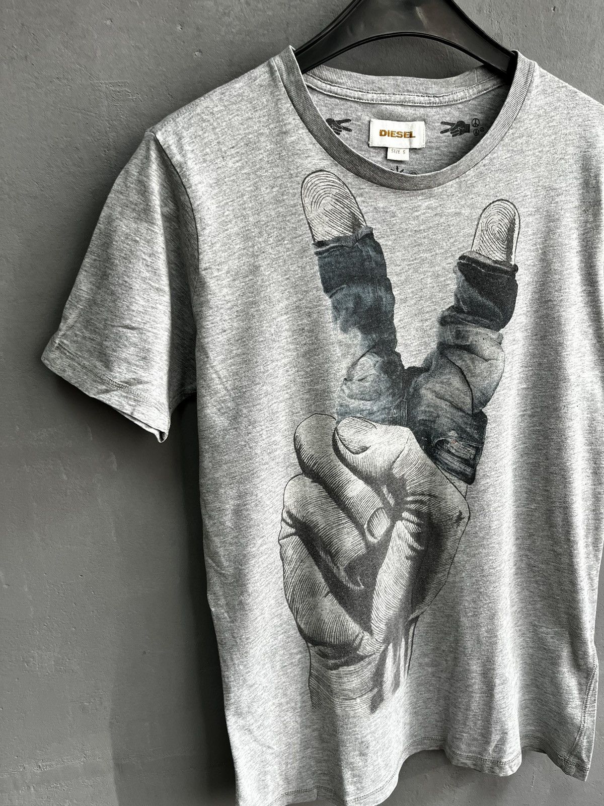 Diesel × Vintage Diesel t shirt love Size US S / EU 44-46 / 1 - 2 Thumbnail