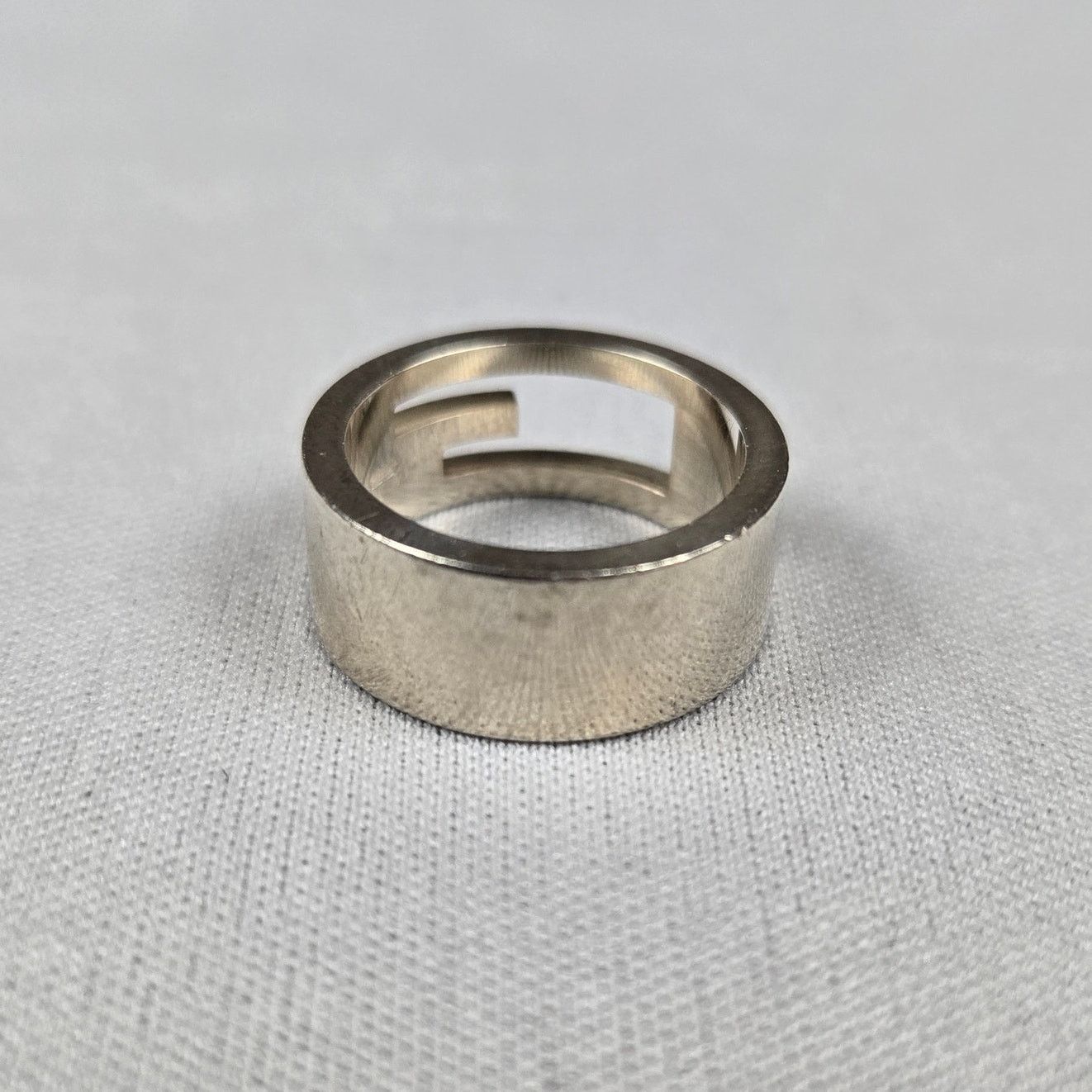 Gucci Gucci G Ring 925 Silver Size ONE SIZE - 6 Thumbnail