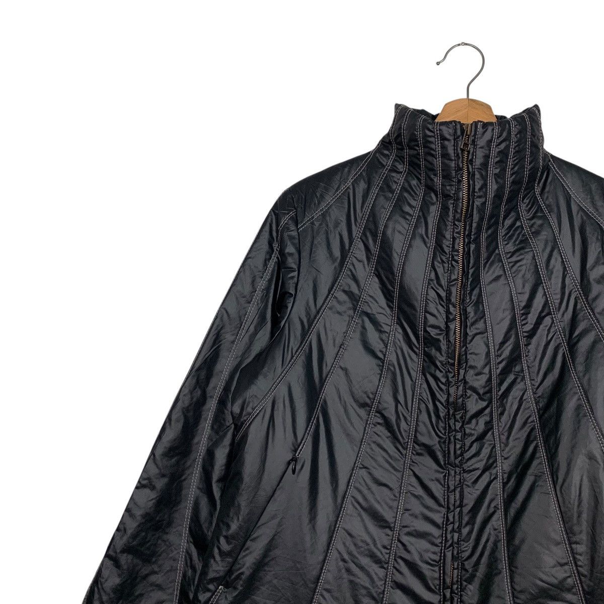 Kansai Yamamoto KANSAI BIS Stand Collar Avant Garde Puffer Jacket #2803-C126 Size M / US 6-8 / IT 42-44 - 3 Thumbnail