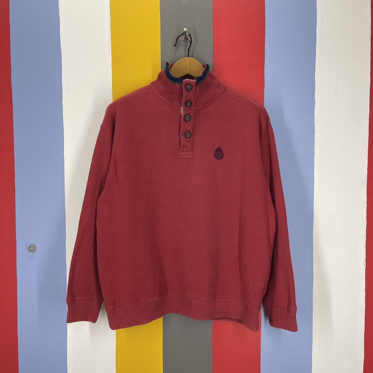 Chaps Ralph Lauren CHAPS RALPH LAUREN Turtle Neck Sweatshirt #1992/13 Size US L / EU 52-54 / 3 - 1 Thumbnail