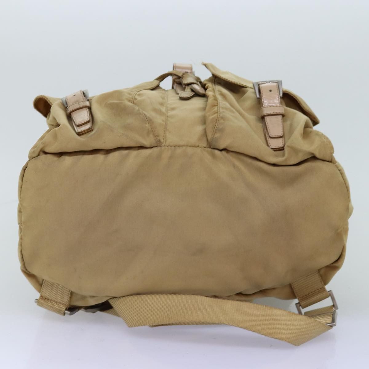 Prada PRADA Backpack Nylon Beige Size ONE SIZE - 5 Thumbnail