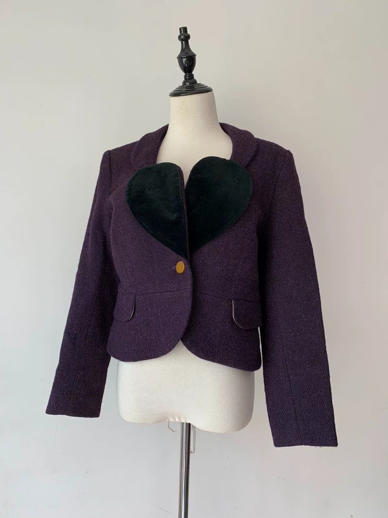 Vivienne Westwood Vivienne Westwood Purple and black love suit Size M / US 6-8 / IT 42-44 - 1 Thumbnail