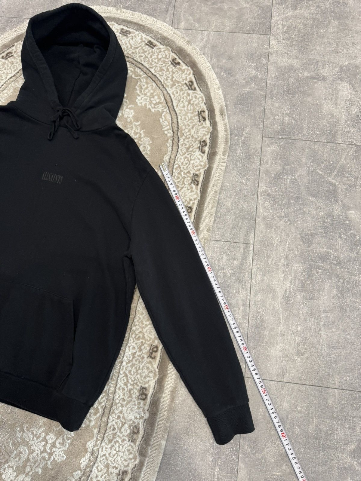 Allsaints Allsaints Hoodie Zip Black Hooded Mens Size S Size US S / EU 44-46 / 1 - 2 Thumbnail