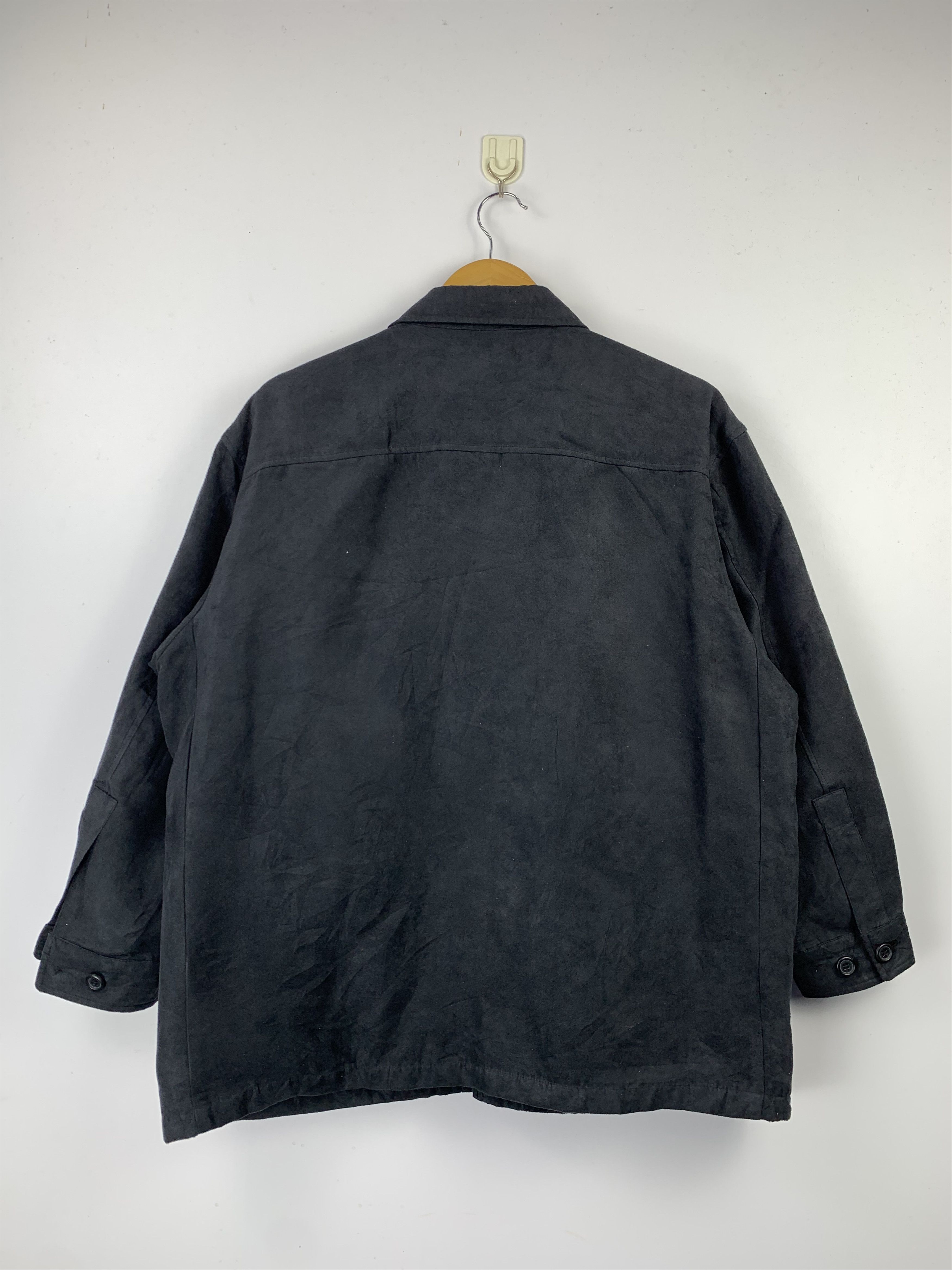 Japanese Brand Vintage Kansai Yamamoto Zipper Denim Jacket J1576 Size US L / EU 52-54 / 3 - 3 Thumbnail
