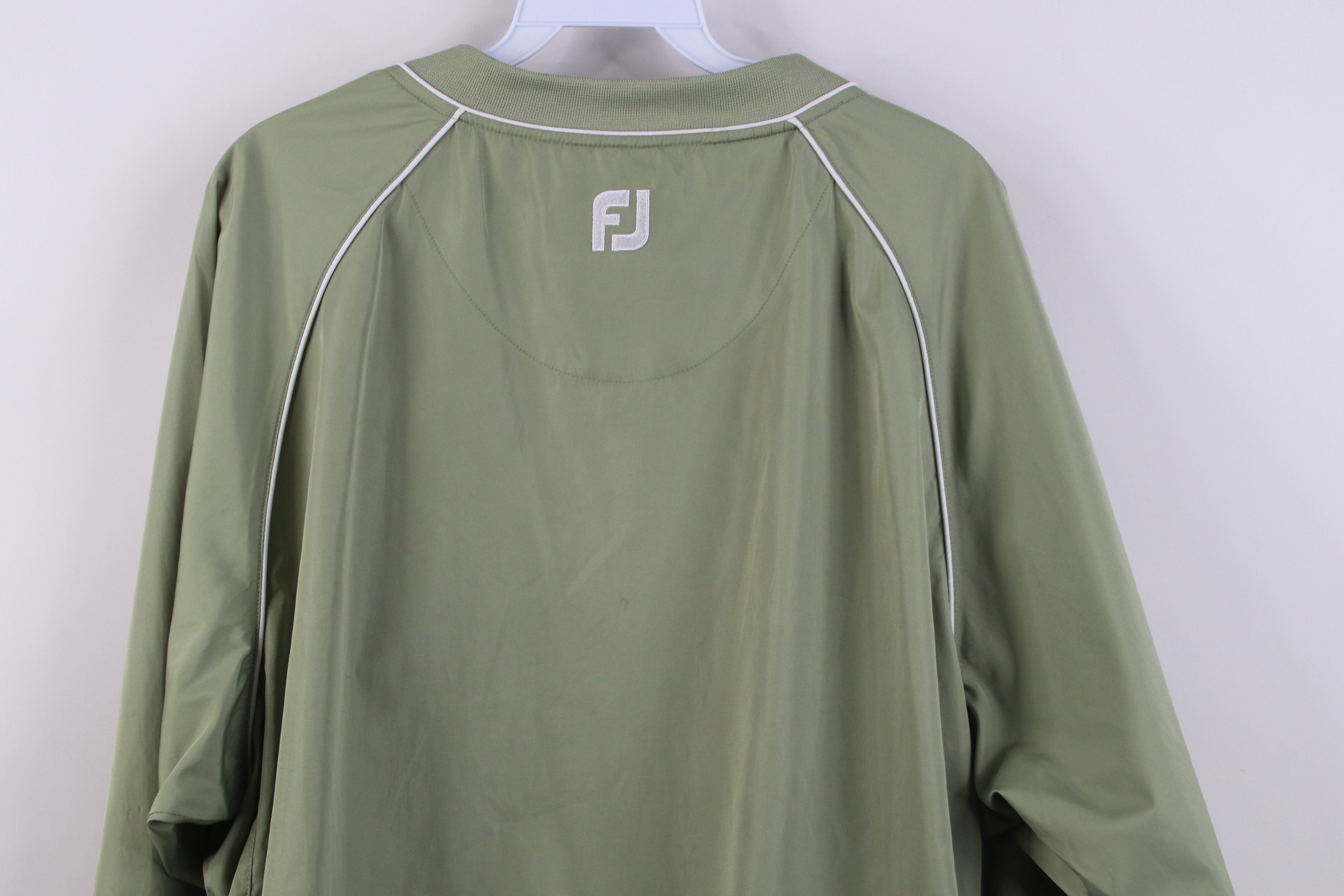 Footjoy FootJoy Pullover Golfing Golf Windbreaker Rain Jacket Green Size US L / EU 52-54 / 3 - 16 Thumbnail