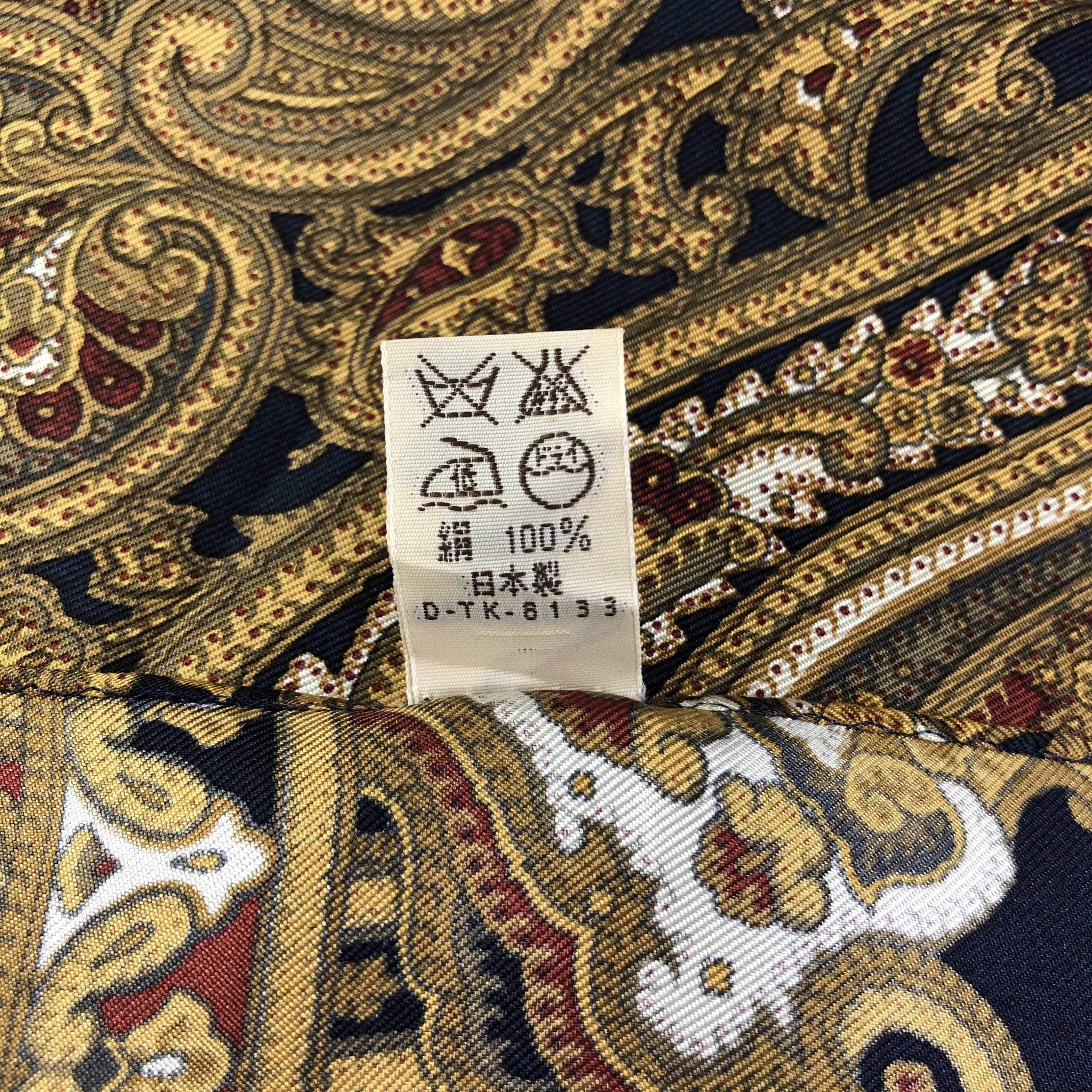 Vintage Vintage Topkapi Silk Scarf Size ONE SIZE - 7 Thumbnail