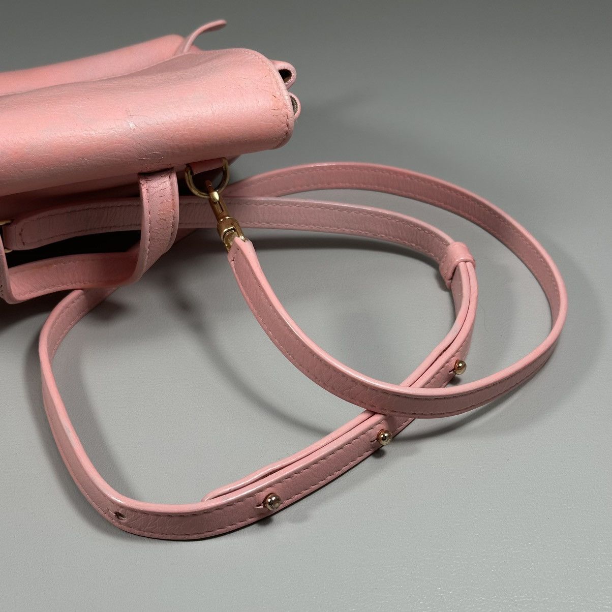 Mansur Gavriel Mansur Gavriel Mini Soft Lady Bag in Custom Light Pink Size ONE SIZE - 7 Thumbnail