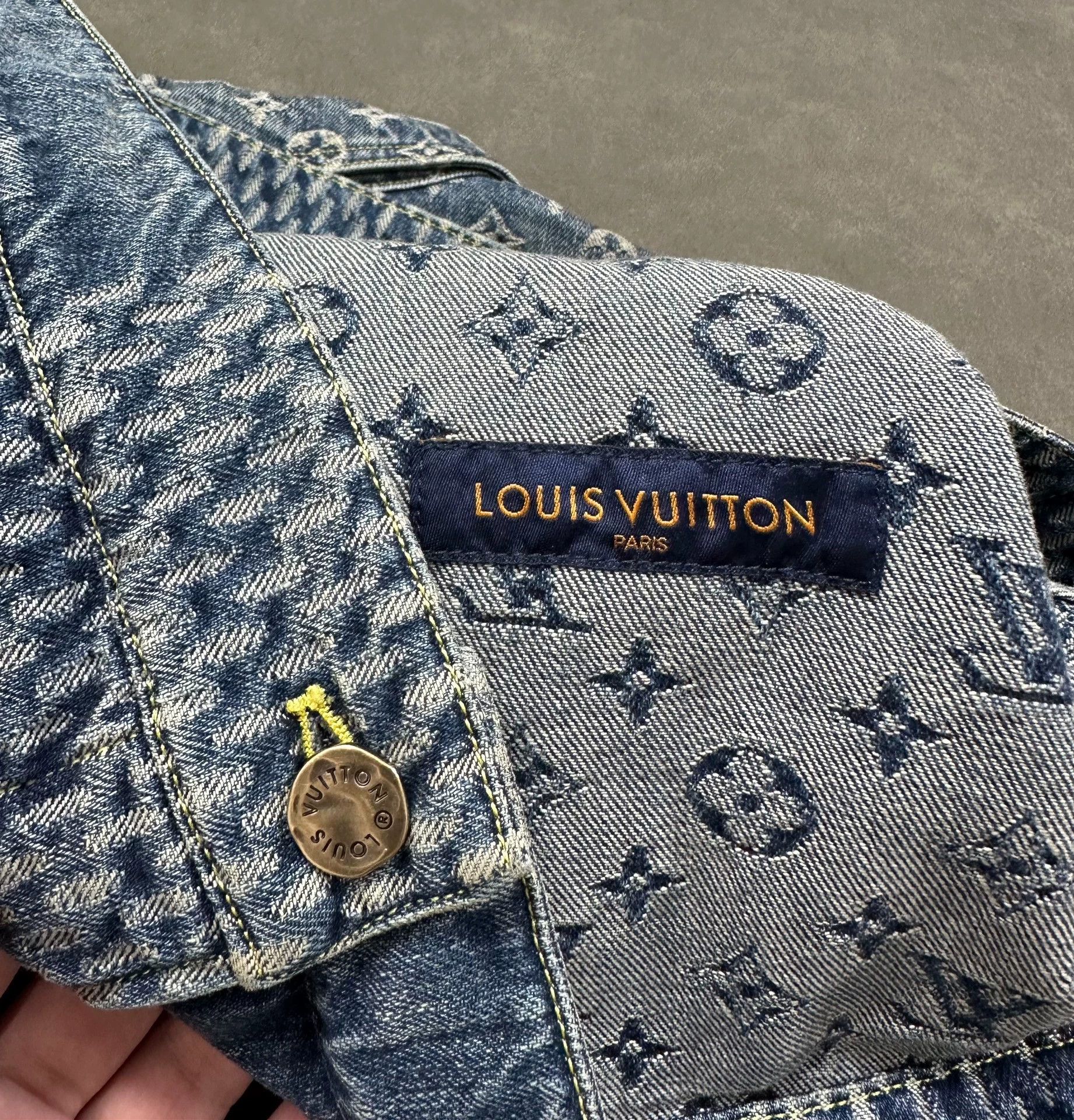 Louis Vuitton LV x Nigo 2 LV2 Monogram All Over Print Denim Jacket Size US M / EU 48-50 / 2 - 6 Thumbnail