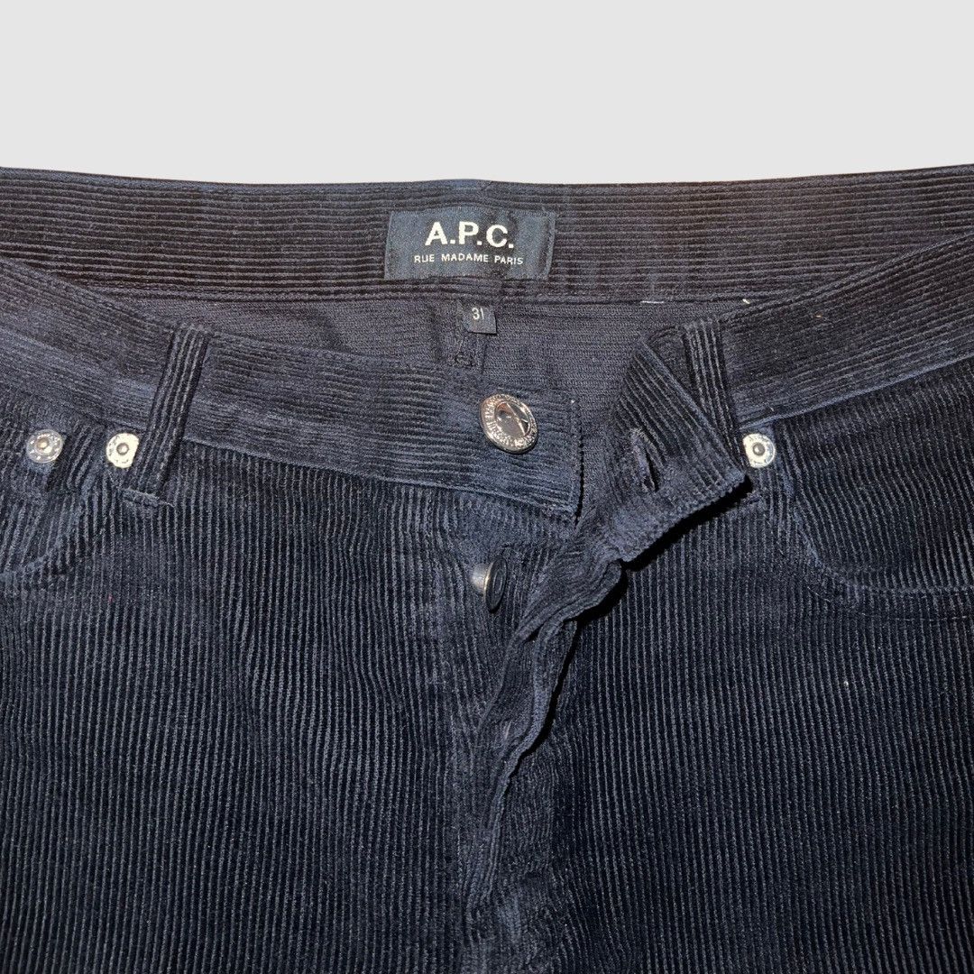 A.P.C. A.P.C. Black Corduroy Pants Size US 31 - 3 Thumbnail