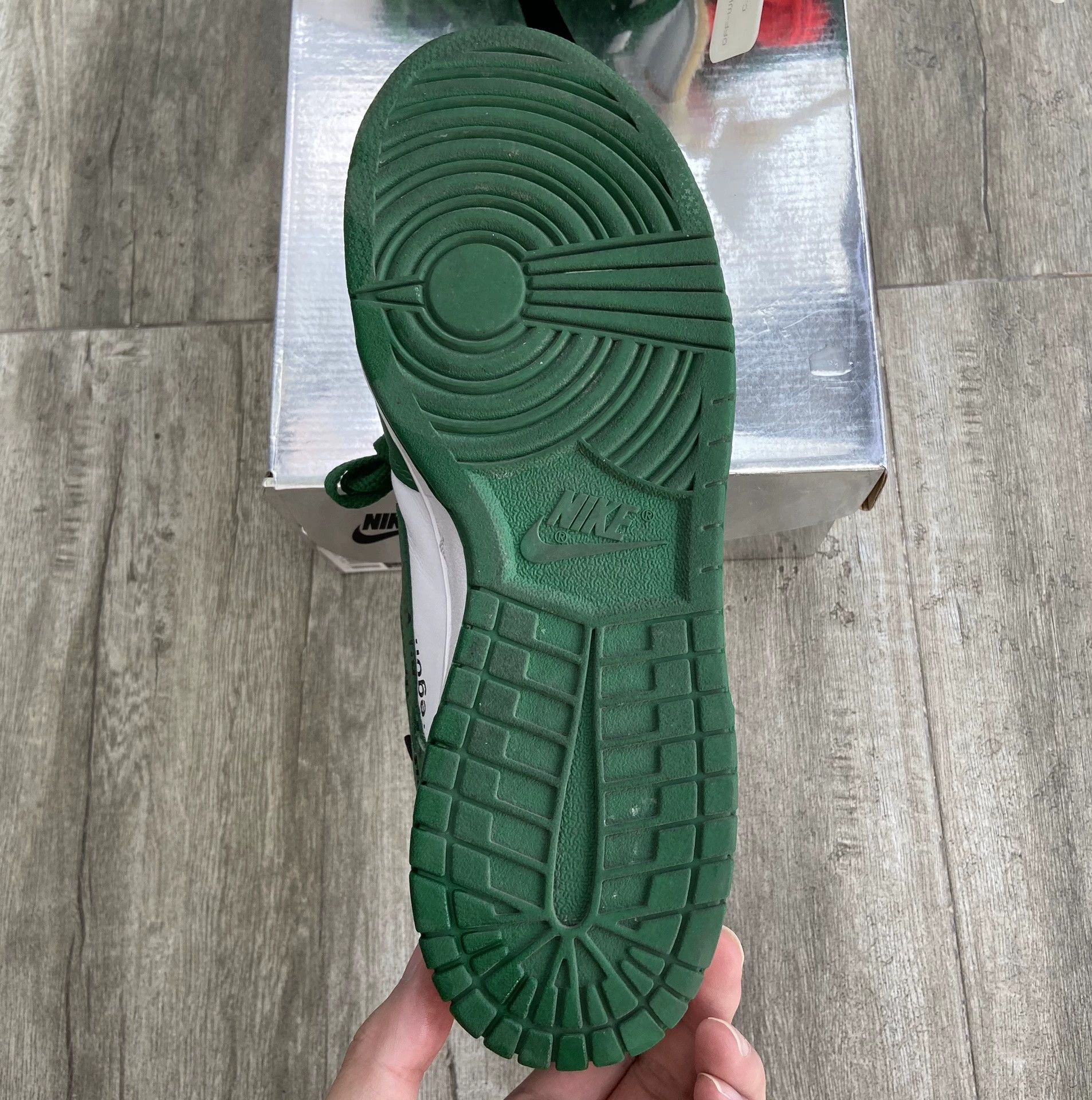 Off-White OFF-WHITE x Nike Dunk Low Leather Size US 9.5 / EU 42-43 - 5 Thumbnail