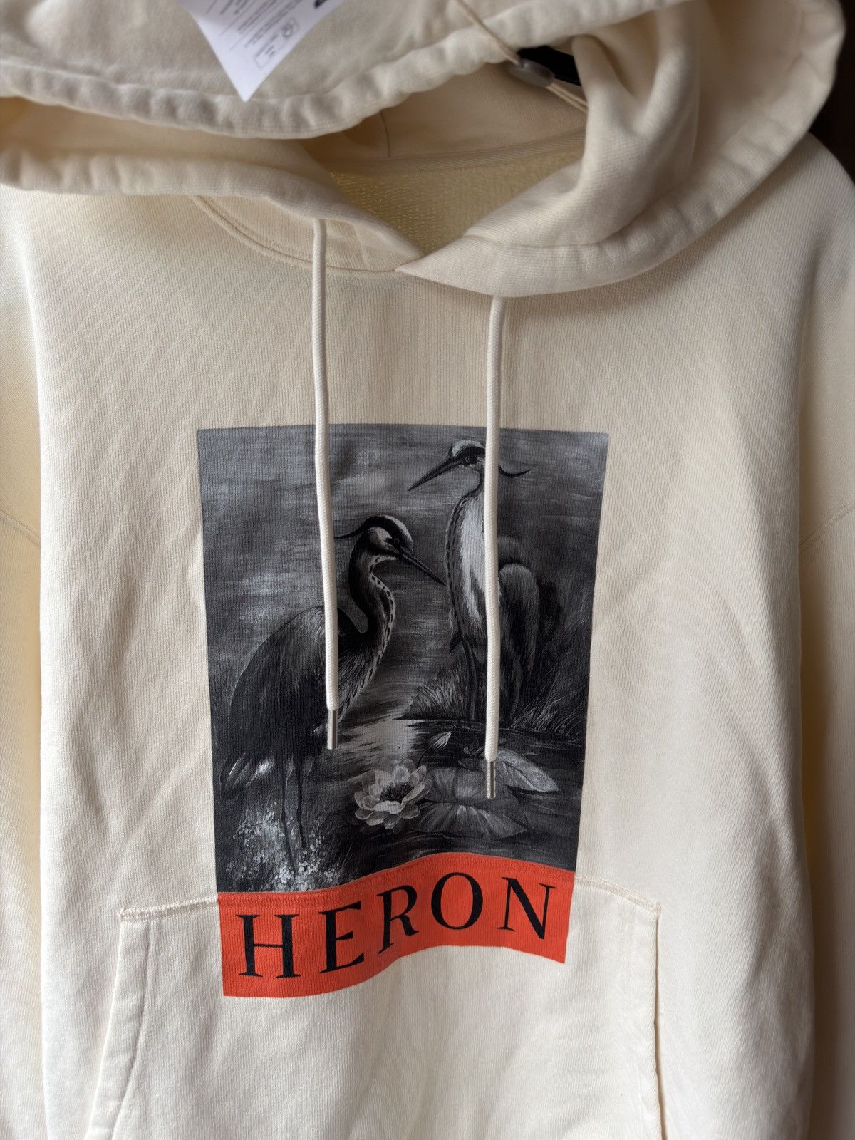 Heron Preston Heron Preston crane big logo new hoodie XL Size US XL / EU 56 / 4 - 4 Thumbnail