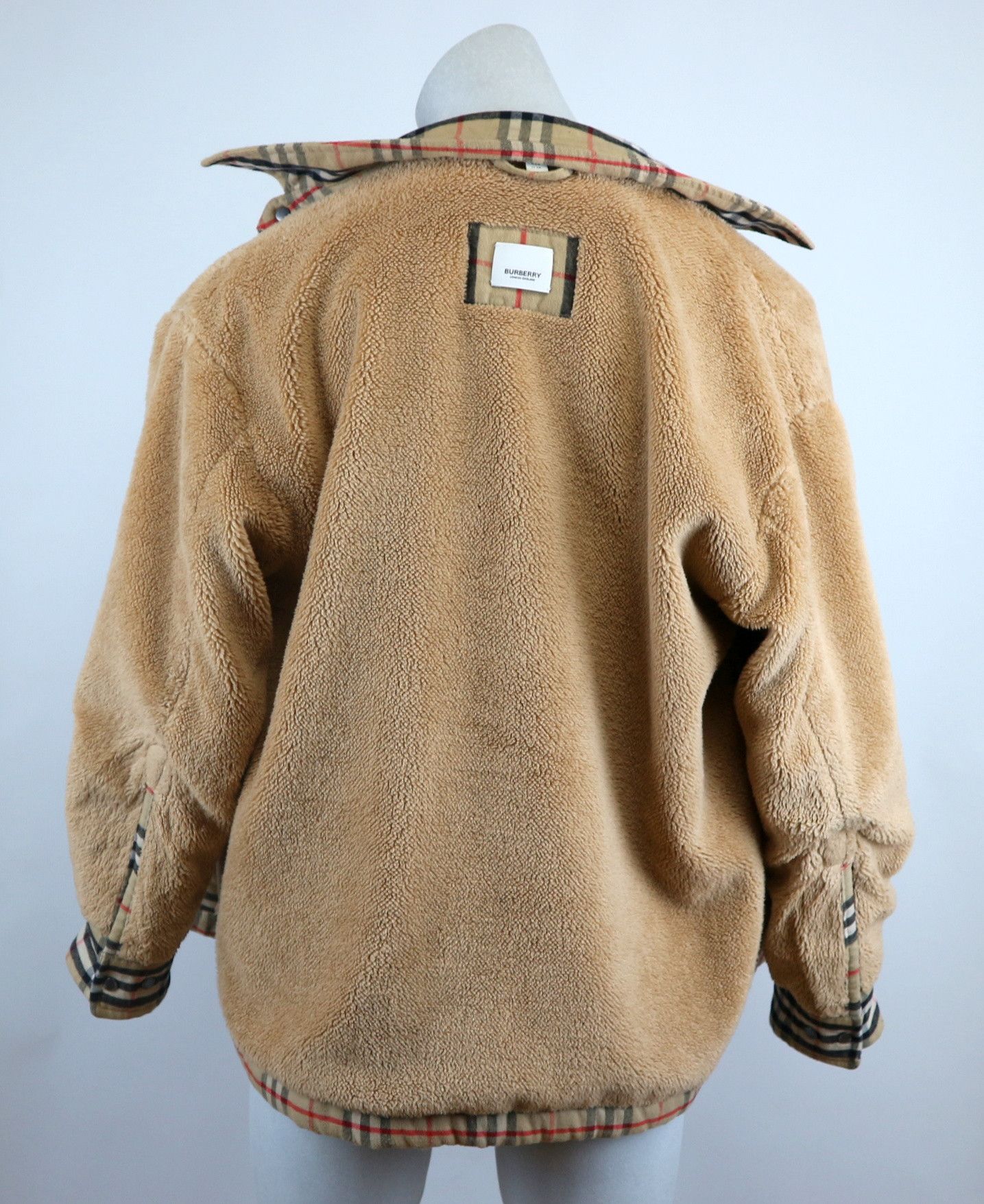 Burberry Burberry Vintage Check Shirt Jacket Beige Shacket UK 6 Size S / US 4 / IT 40 - 12 Thumbnail