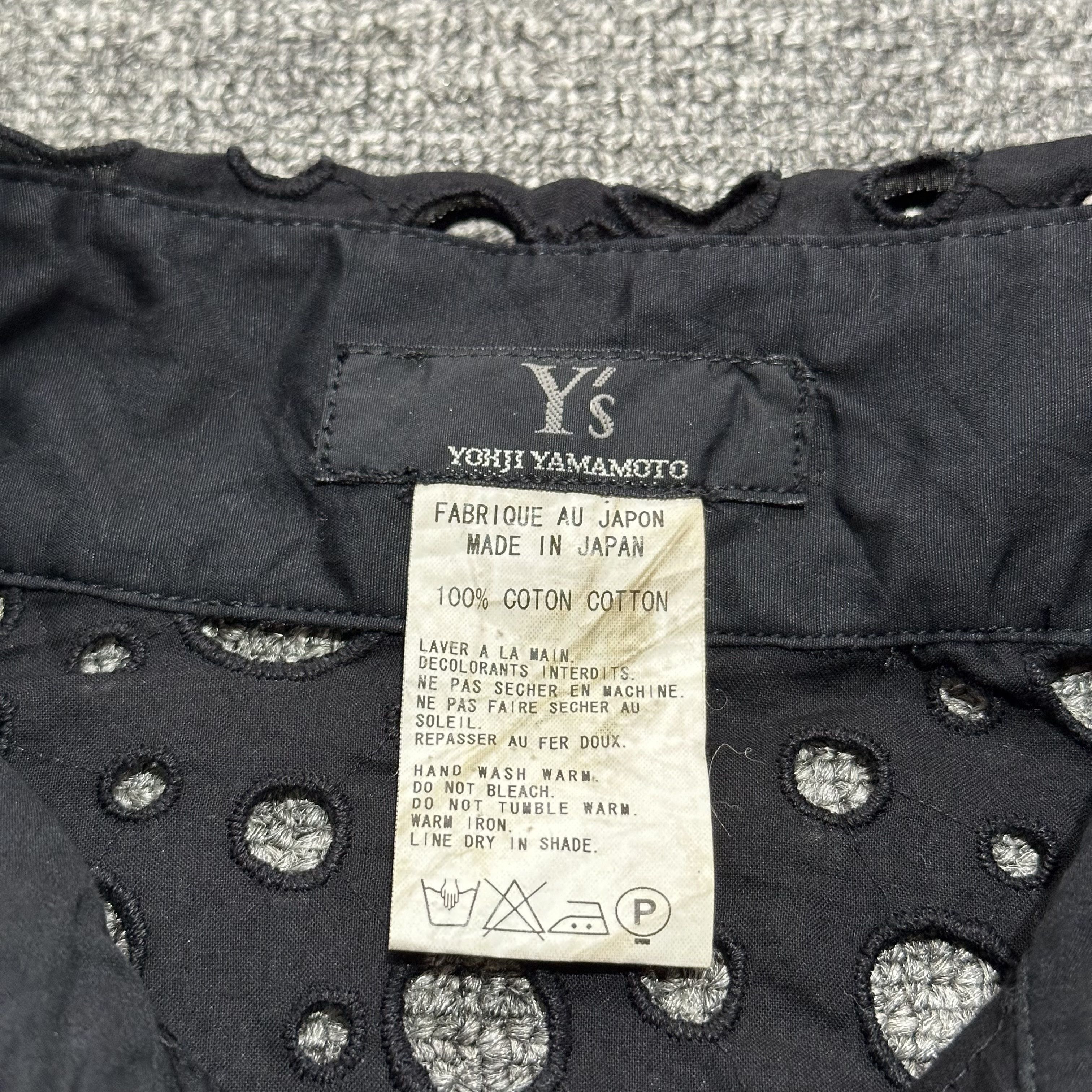 Yohji Yamamoto Yohji Yamamoto Button Ups shirt Size US M / EU 48-50 / 2 - 4 Thumbnail