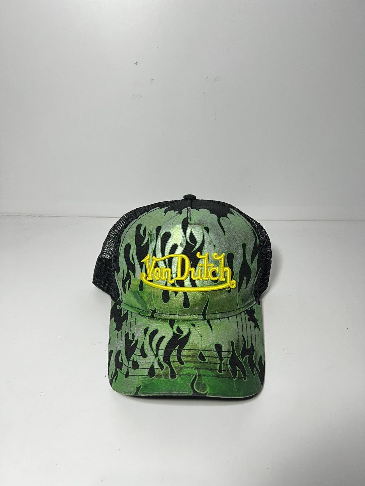 Von Dutch VON DUTCH CLASSIC FLAME TRUCKER HAT AS SEEN ON STEVE AOKI Size ONE SIZE - 1 Thumbnail