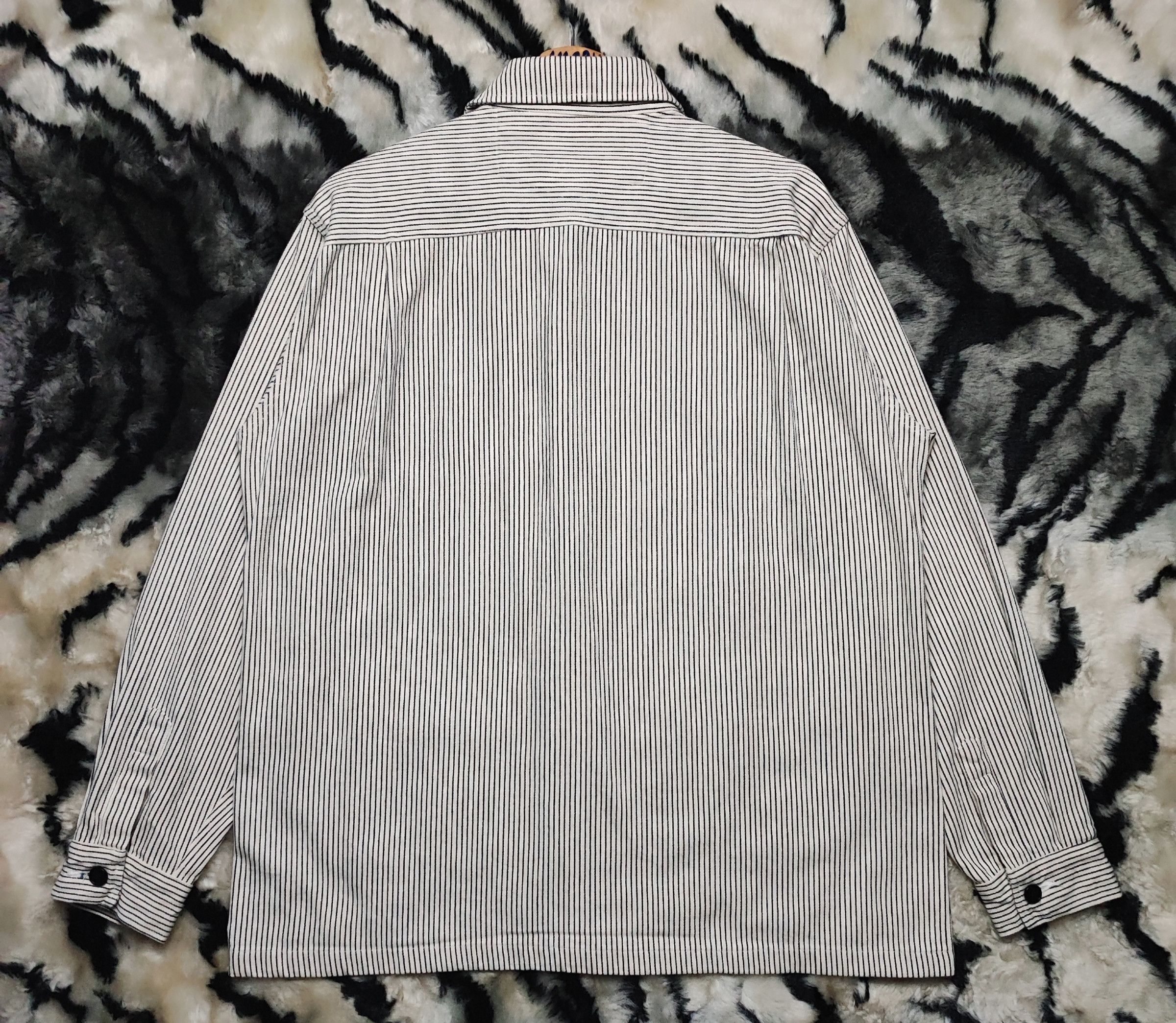 Blue Blue Japan Herringbone Wabash Baggy Denim Jacket Hickory Style Size US L / EU 52-54 / 3 - 18 Thumbnail