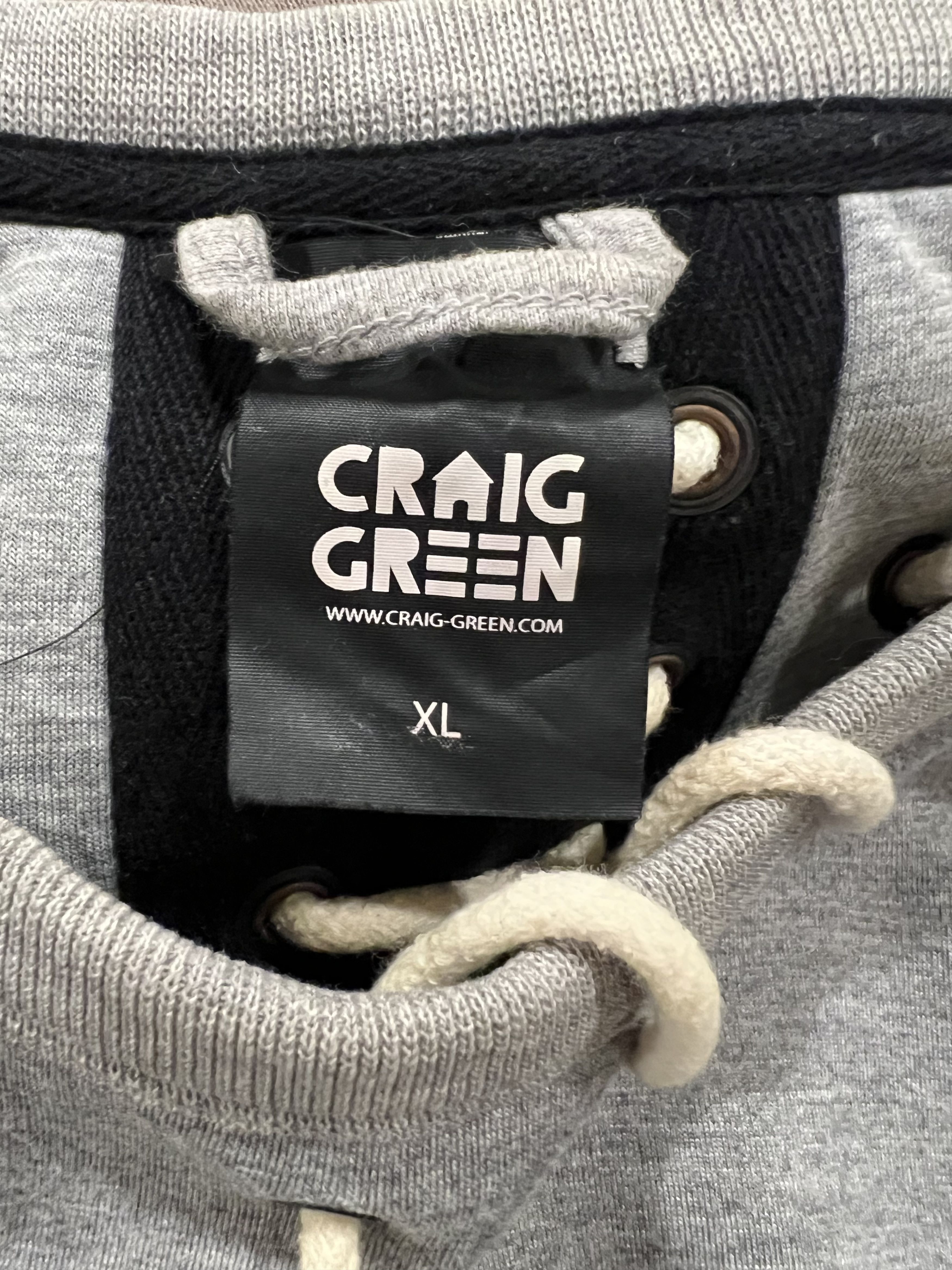 Craig Green Craig Green Gray Laced Sweatshirt Size US L / EU 52-54 / 3 - 5 Thumbnail