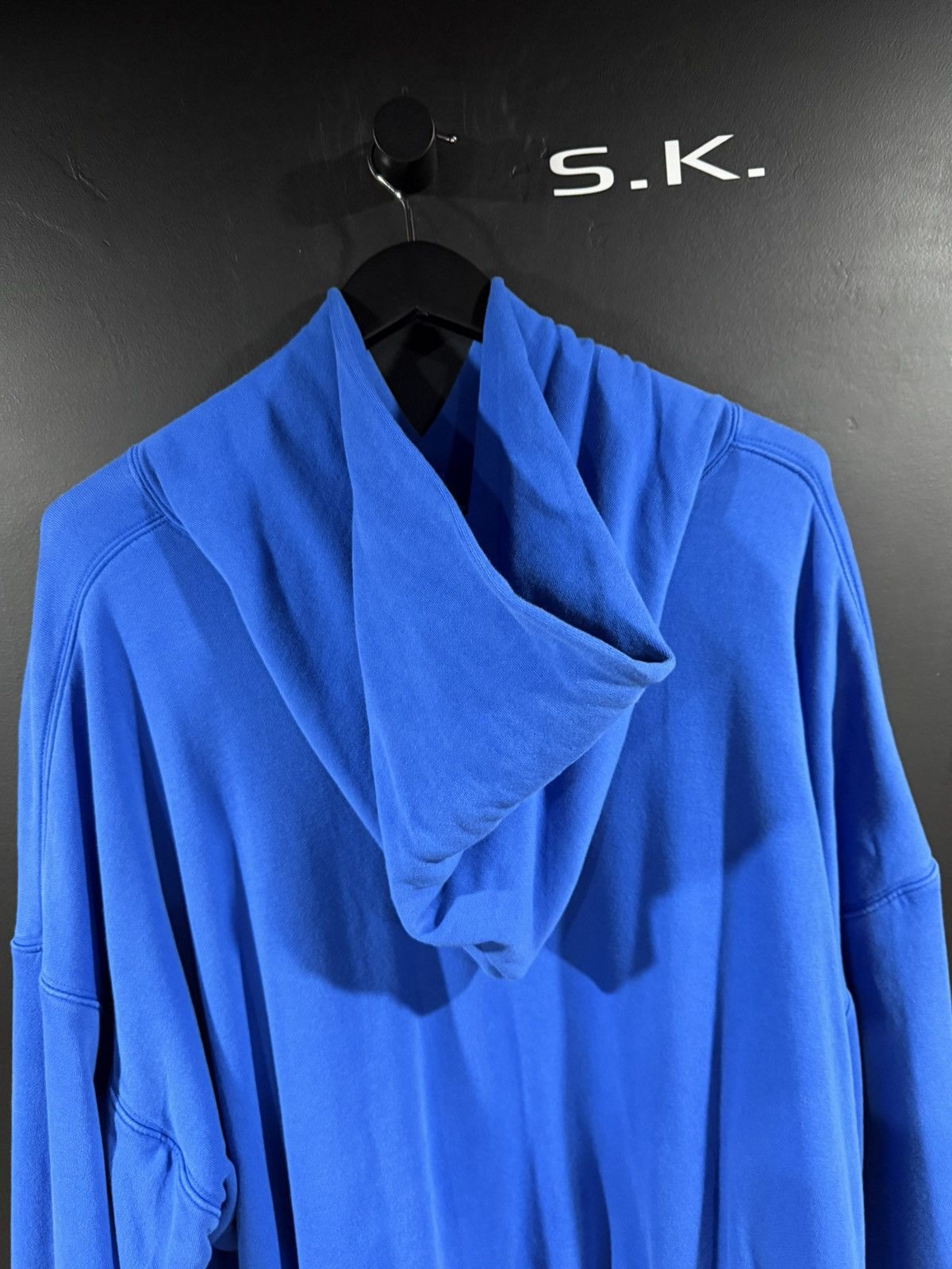 Gap × Yeezy Yeezy Gap Kanye West Blue Double Layered Perfect Hoodie XXL Size US XXL / EU 58 / 5 - 6 Thumbnail