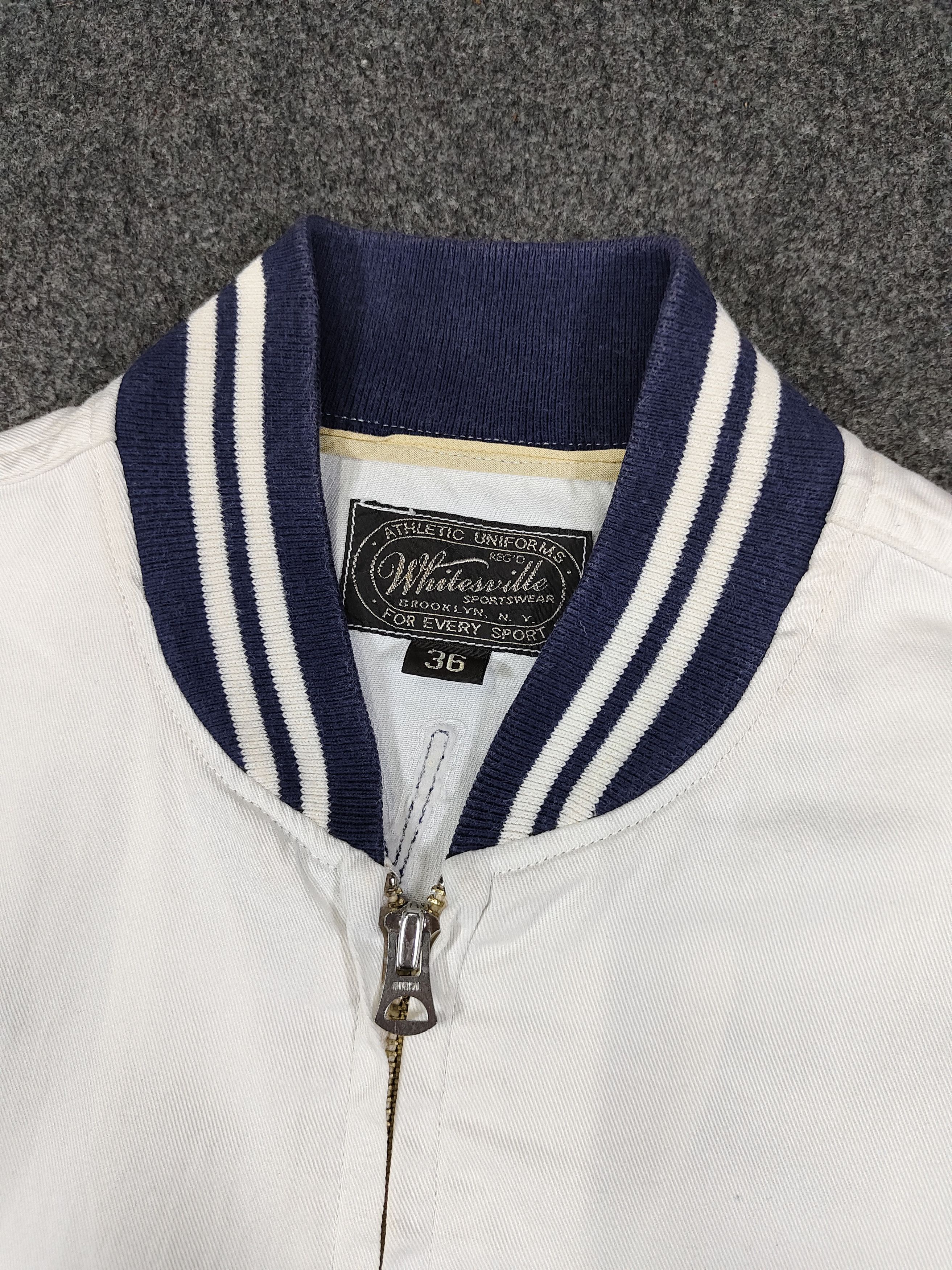 Toyo Enterprises Whitesville🔥Classic Ivy Athletic "New York" Varsity Bomber Size US S / EU 44-46 / 1 - 8 Thumbnail