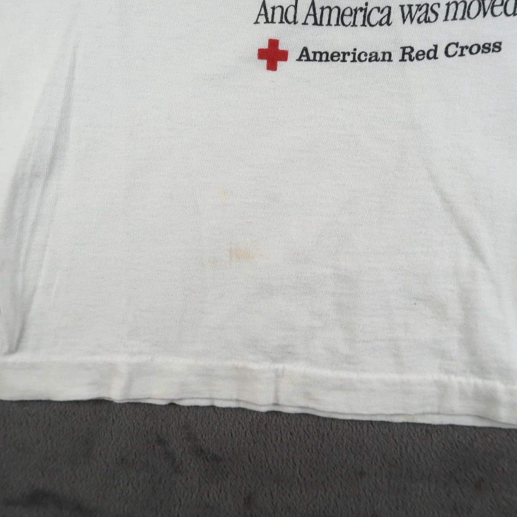Fruit Of The Loom VTG 80s 1989 MLB World Series Battle of the Bay Quake Series White T-Shirt M Size US M / EU 48-50 / 2 - 7 Thumbnail