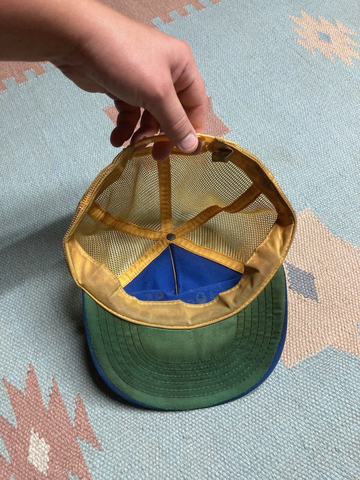 Vintage 80s trucker hat not good as I once was novelty funny 2 tone Size ONE SIZE - 4 Thumbnail