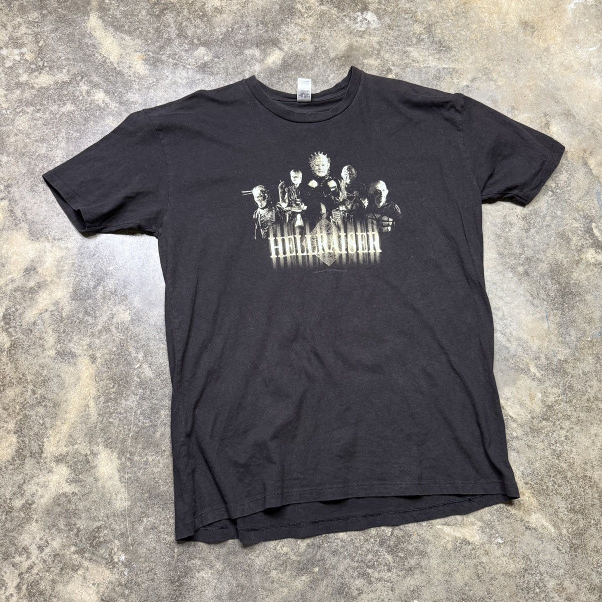 Vintage y2k 2000s hellraiser pinhead movie promo baggy tshirt Size US XL / EU 56 / 4 - 2 Thumbnail