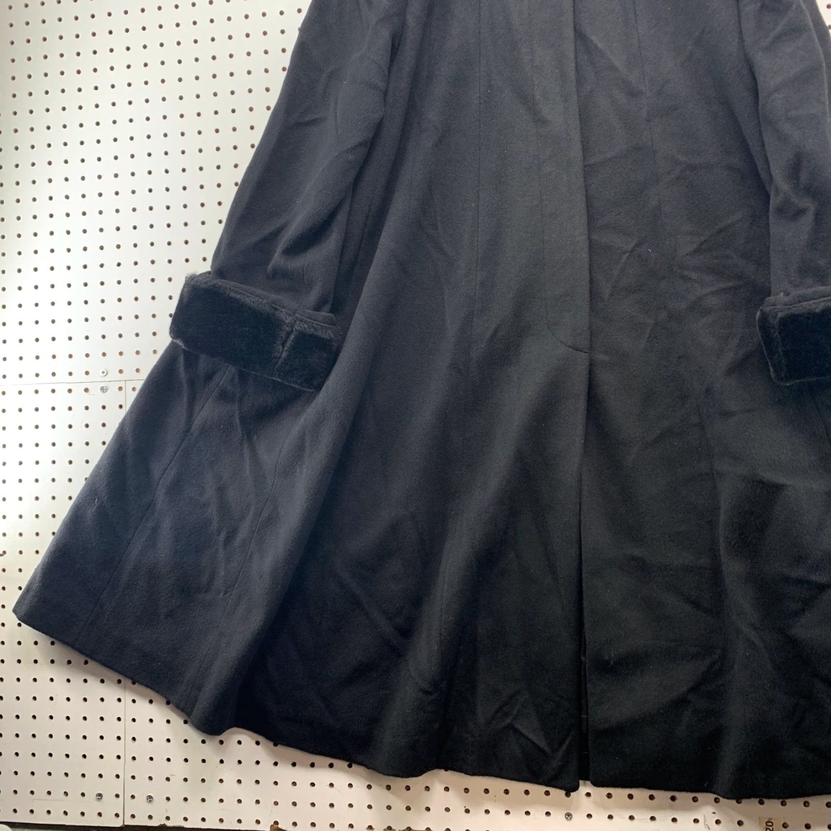 Vintage VINTAGE Searle Blatt 80s Black 100% Wool Swing Coat Womens Size 8 Union Made USA Size M / US 6-8 / IT 42-44 - 4 Thumbnail