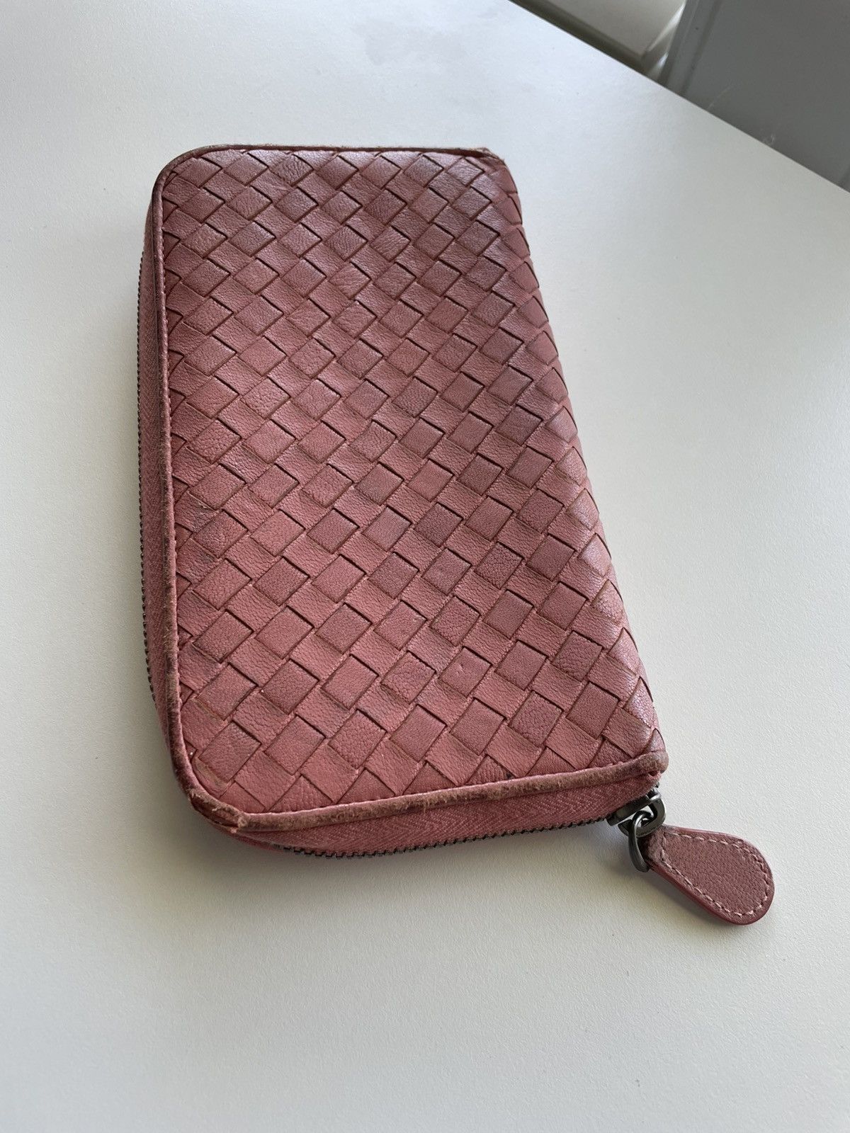 Bottega Veneta Bottega Pink Leather Long Wallet Size ONE SIZE - 2 Thumbnail