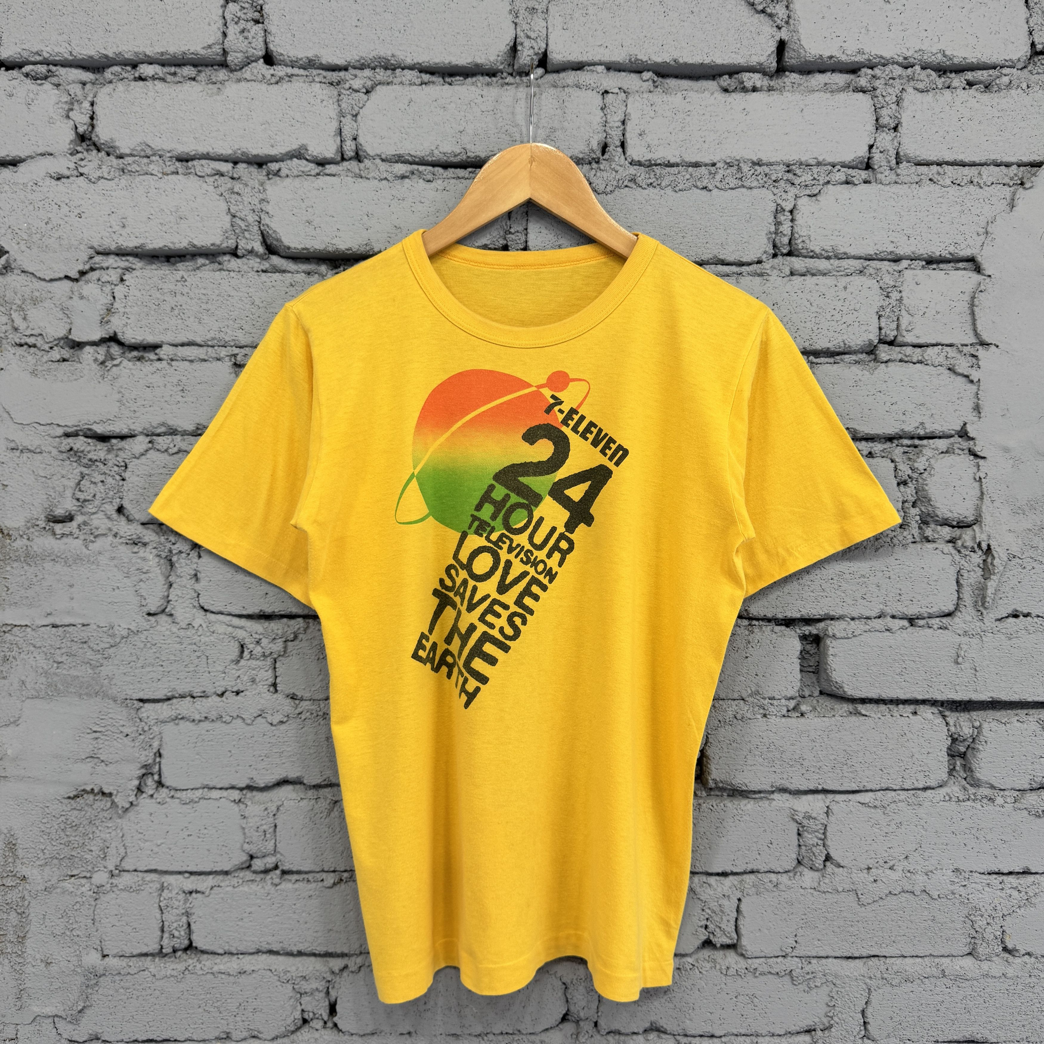 Vintage Rare Vintage 24 Hour Television 7 eleven Tshirt Size US S / EU 44-46 / 1 - 1 Thumbnail