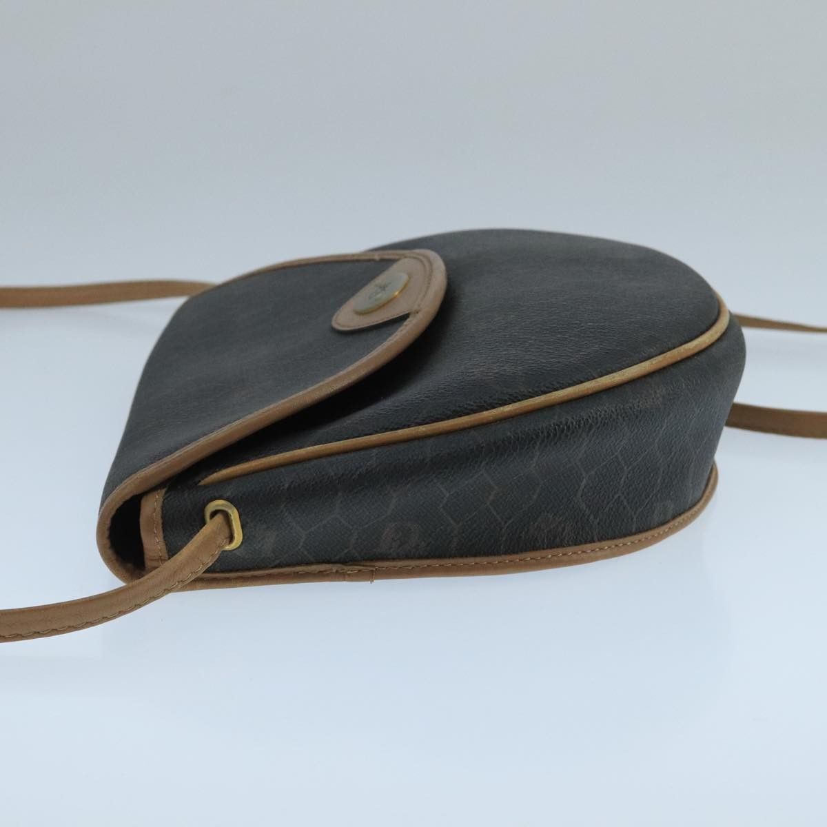Dior DIOR Honeycomb Canvas Shoulder Bag Pvc Leather Black Size ONE SIZE - 5 Thumbnail