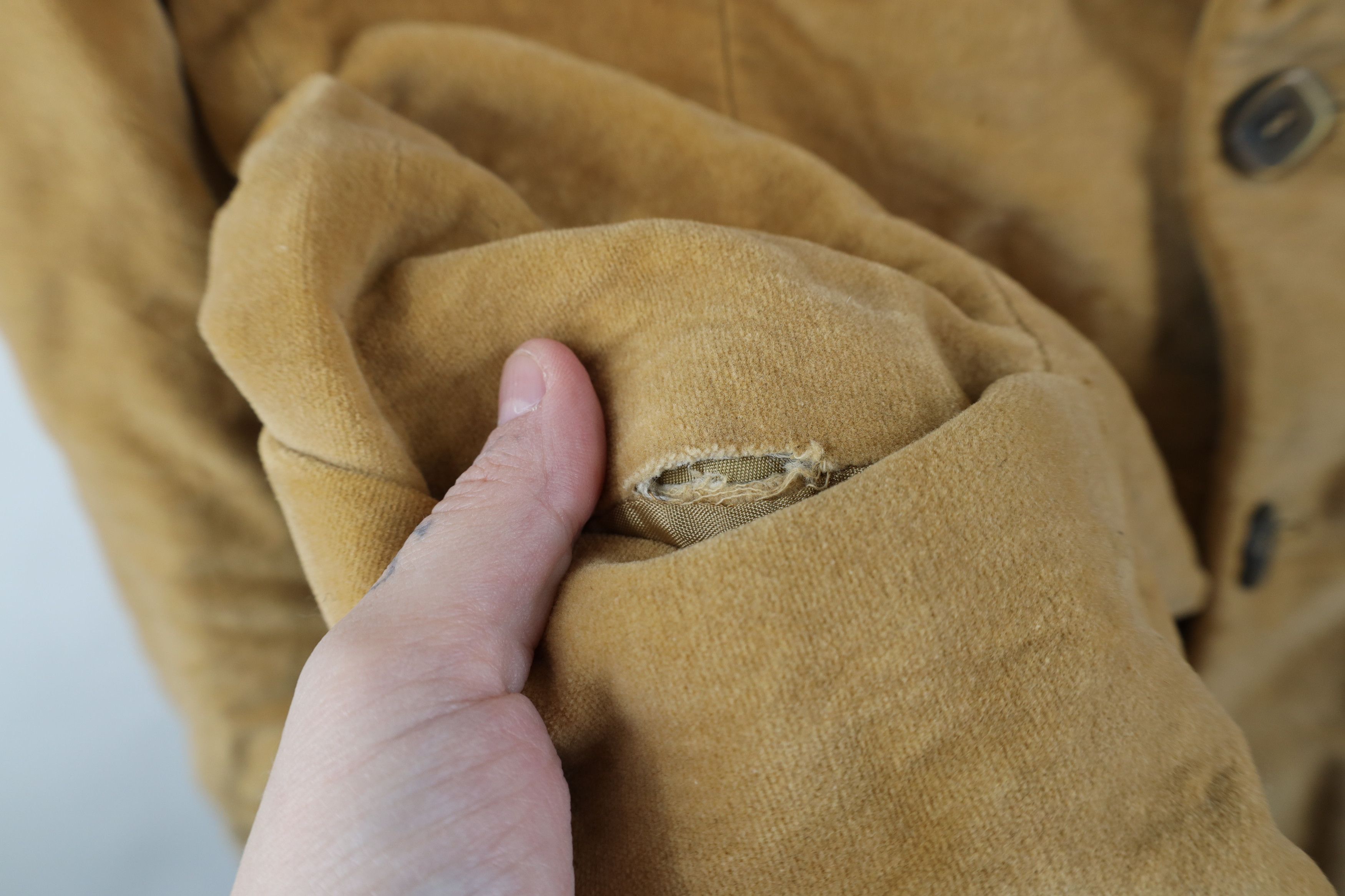 Vintage Vintage 60s 70s Streetwear Button Velour Suit Blazer Jacket Size US XL / EU 56 / 4 - 7 Thumbnail