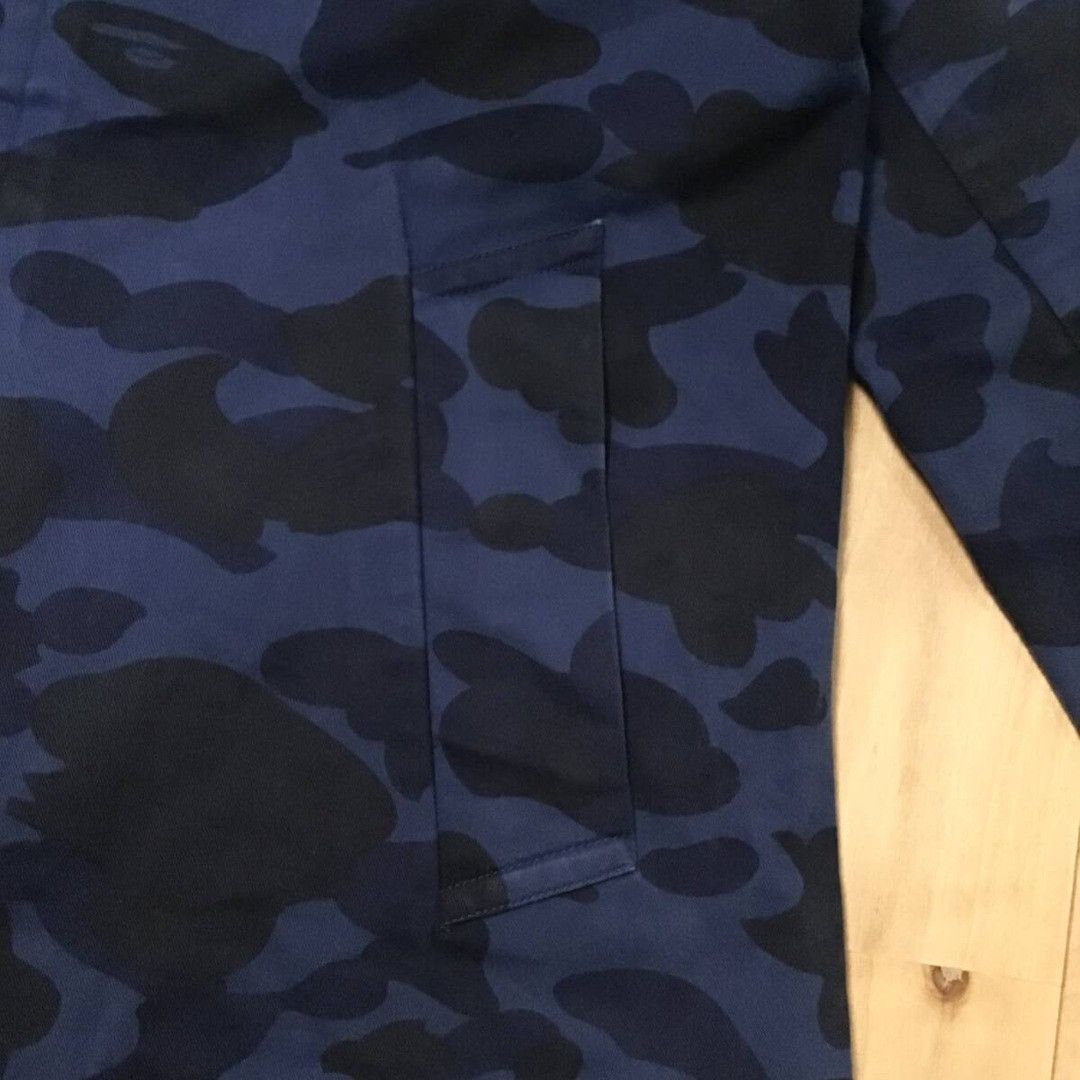 Bape × Nigo BAPE Hoodie coat blue camo a bathing ape NIGO Size US M / EU 48-50 / 2 - 7 Thumbnail