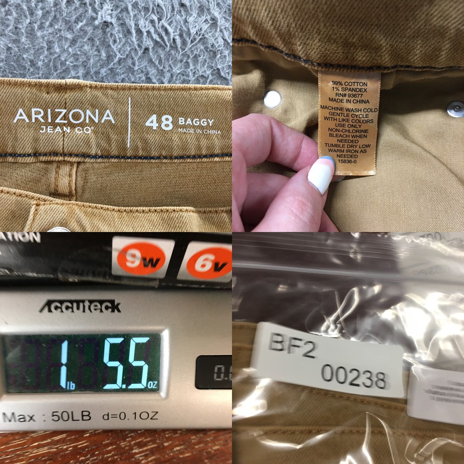 Vintage Arizona Jean Co Bermuda Shorts Womens 48 Brown Cotton Blend Bermuda Shorts Womens 48 Brown Cotton Blend NEW Size 34" / US 12 / IT 48 - 10 Thumbnail