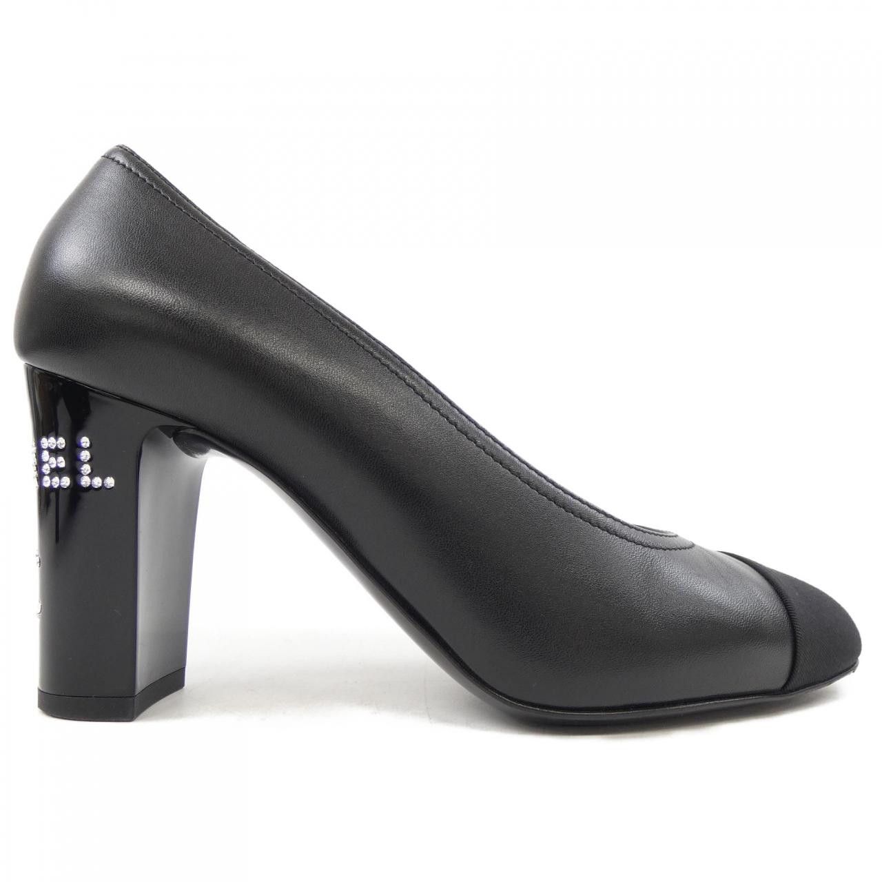 Chanel Chanel Chanel Leather Pumps Leather Shoes G34991Y53317 DUTY FREE for USA Size ONE SIZE - 1 Thumbnail