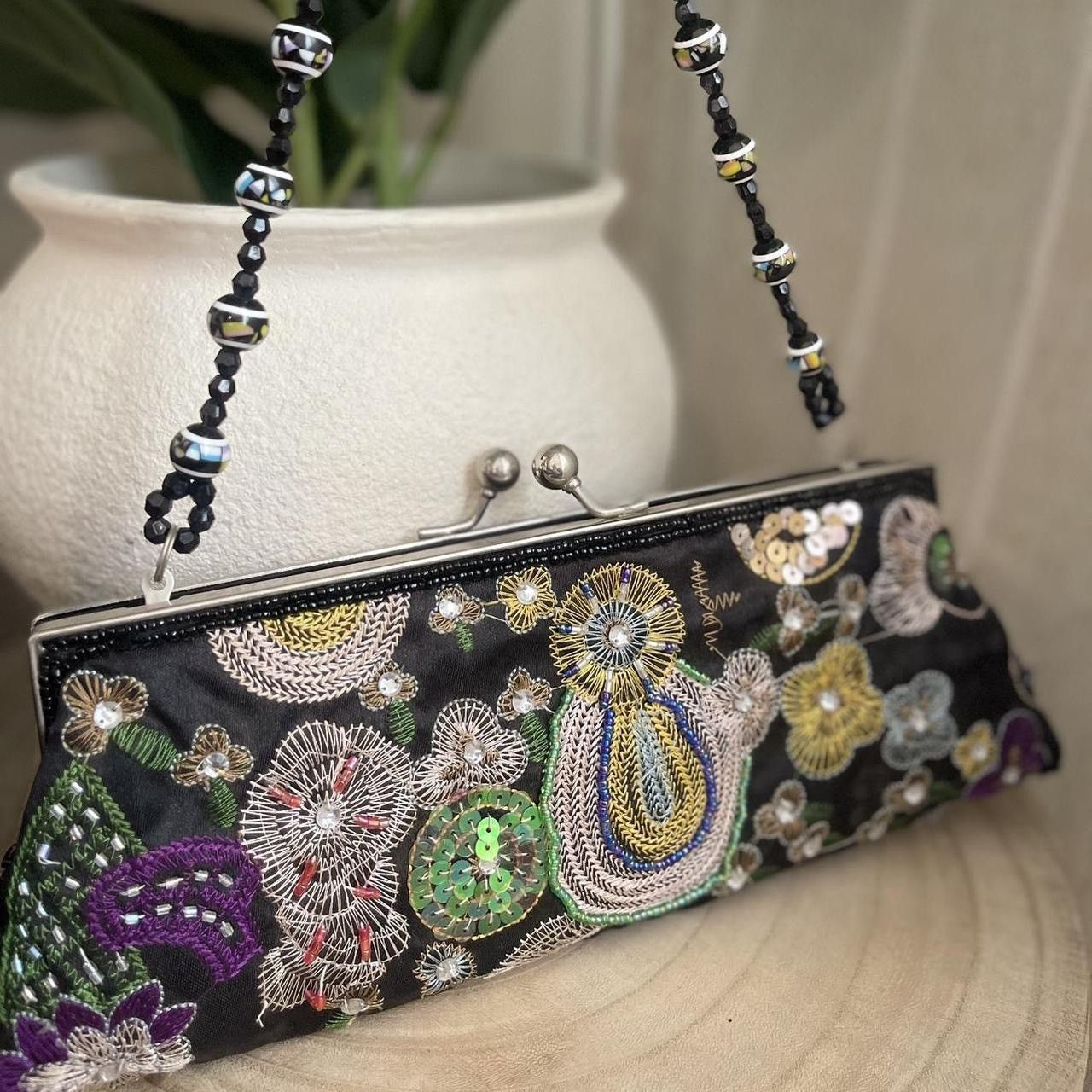 Vintage Vintage beaded clutch Size ONE SIZE - 6 Thumbnail