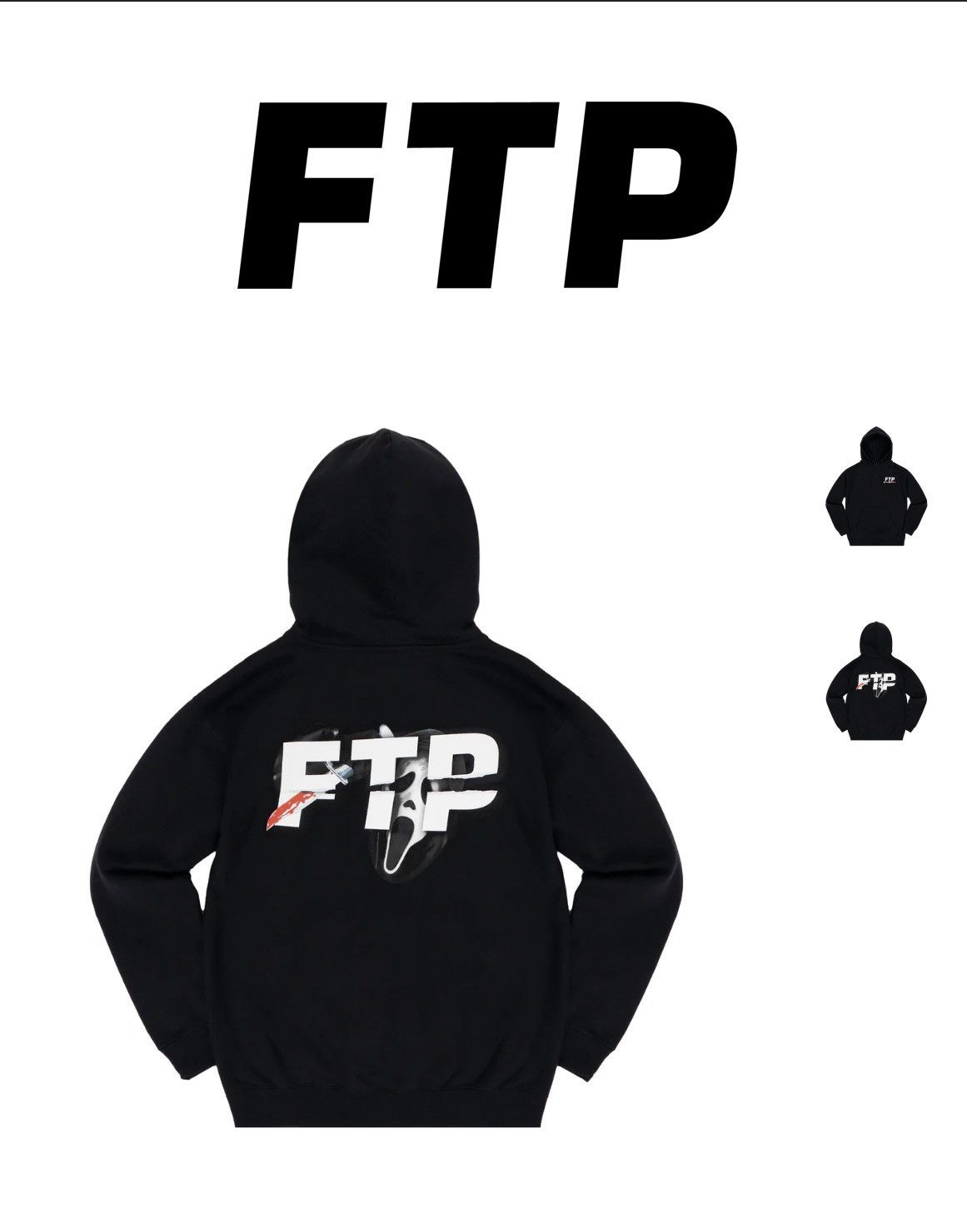 Fuck The Population FTP GhostFace Hoodie Size US XL / EU 56 / 4 - 2 Thumbnail