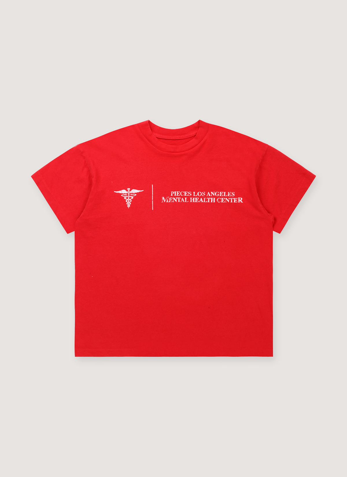 Other Pieces Mental Health Tee Vintage Red Size US XL / EU 56 / 4 - 1 Thumbnail