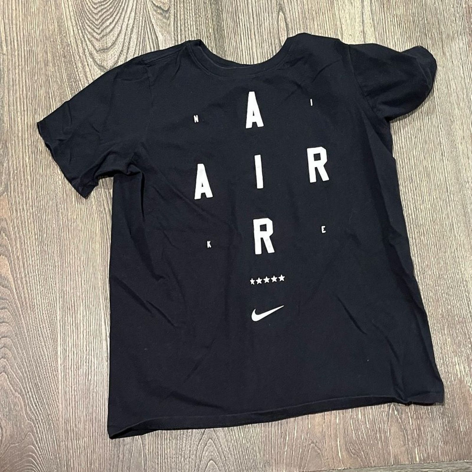 Nike Nike Womens T-Shirt Short Sleeve AIR Print Athletic Size XL Size XL / US 12-14 / IT 48-50 - 1 Thumbnail